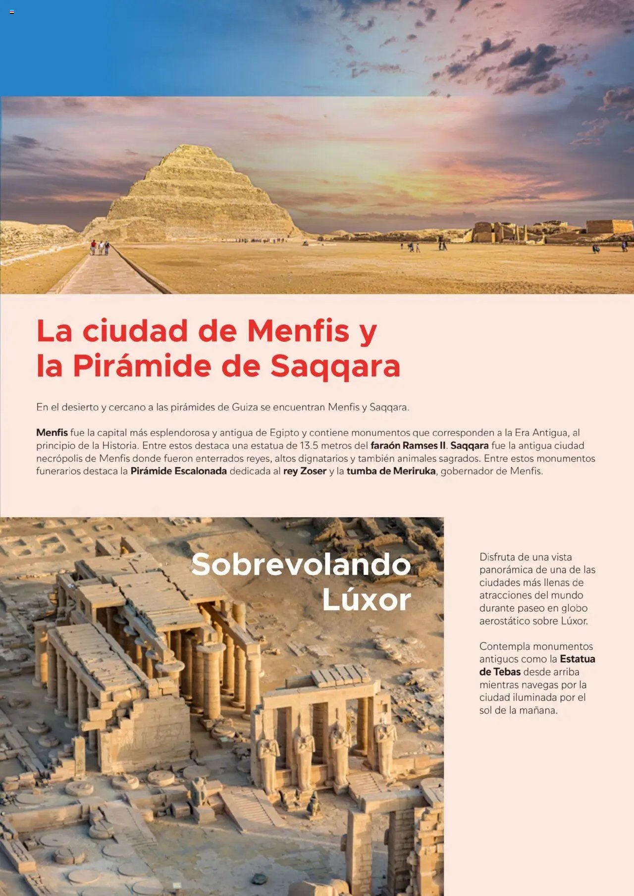 Halcón Viajes Egipto