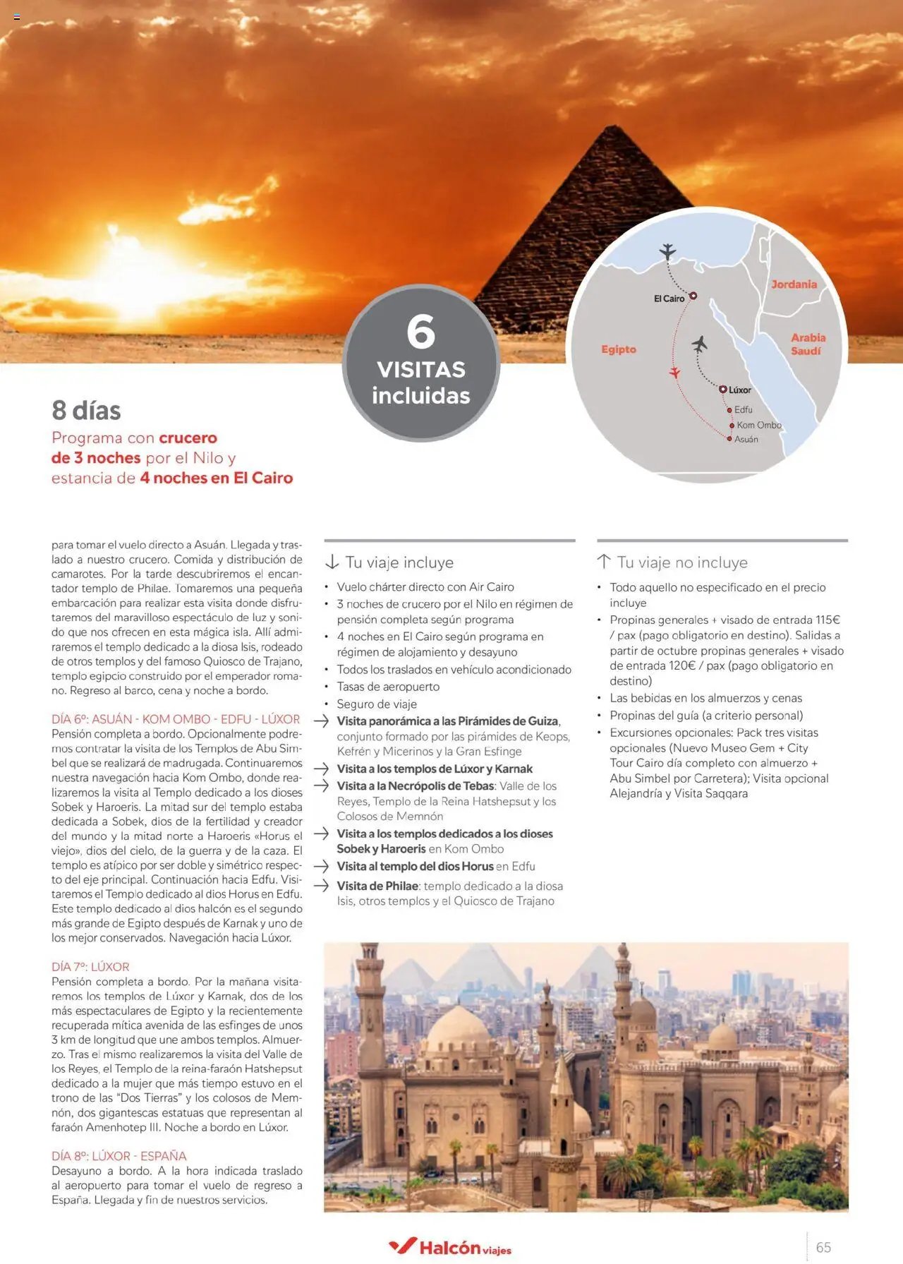 Halcón Viajes Egipto