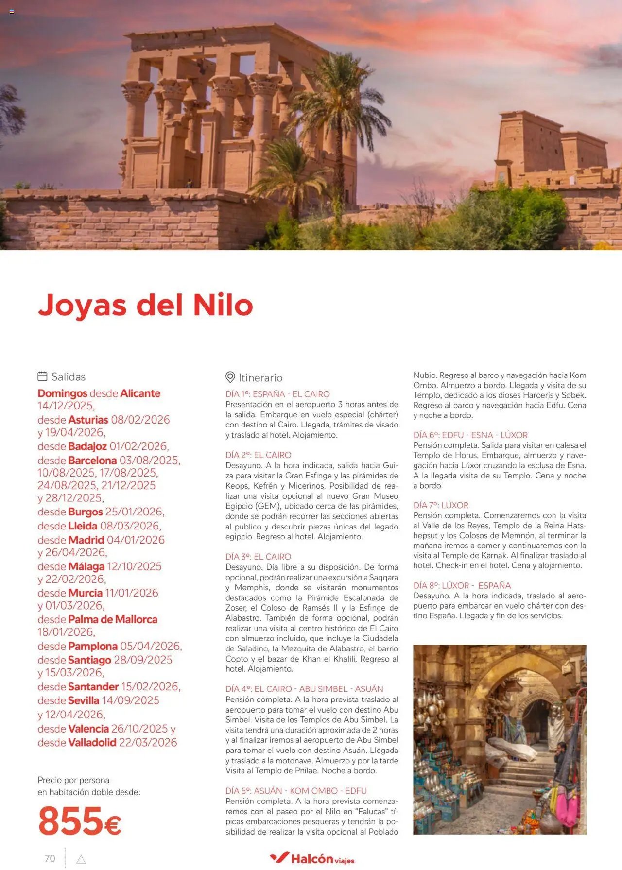 Halcón Viajes Egipto