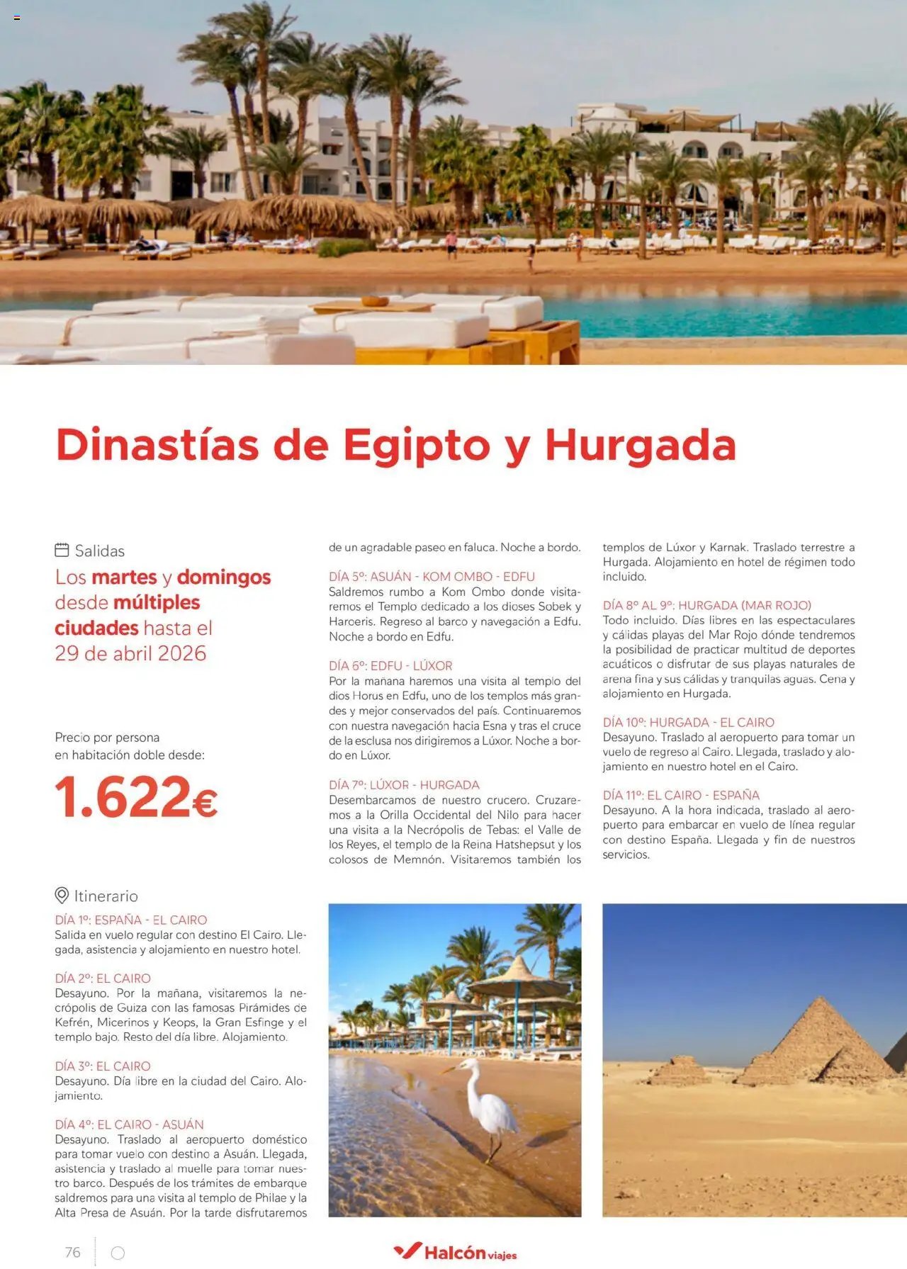 Halcón Viajes Egipto