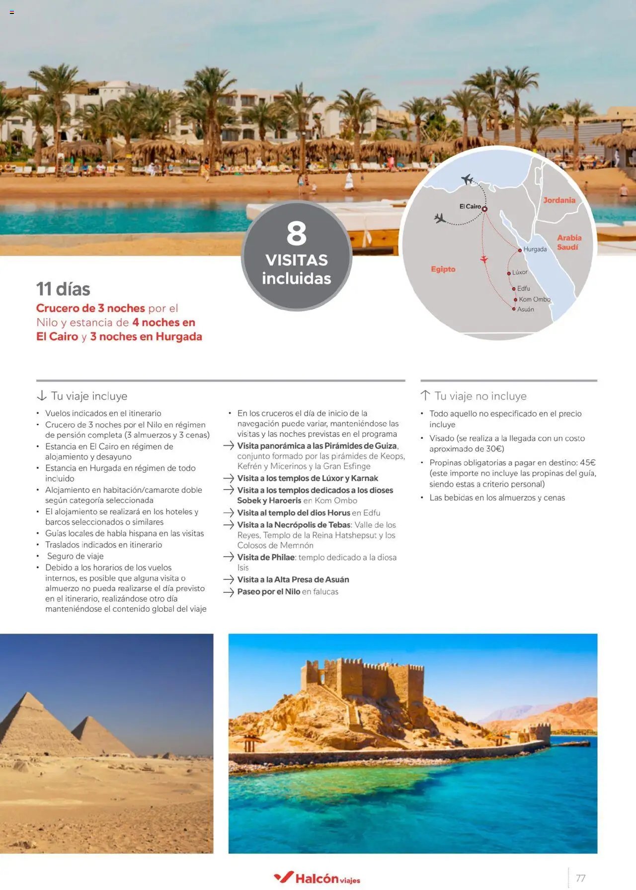 Halcón Viajes Egipto