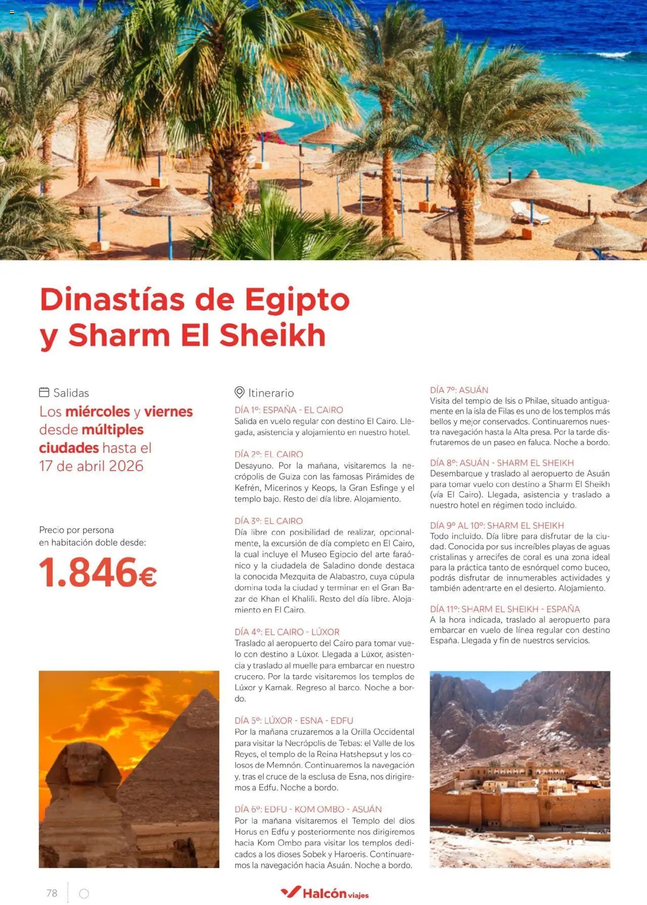Halcón Viajes Egipto