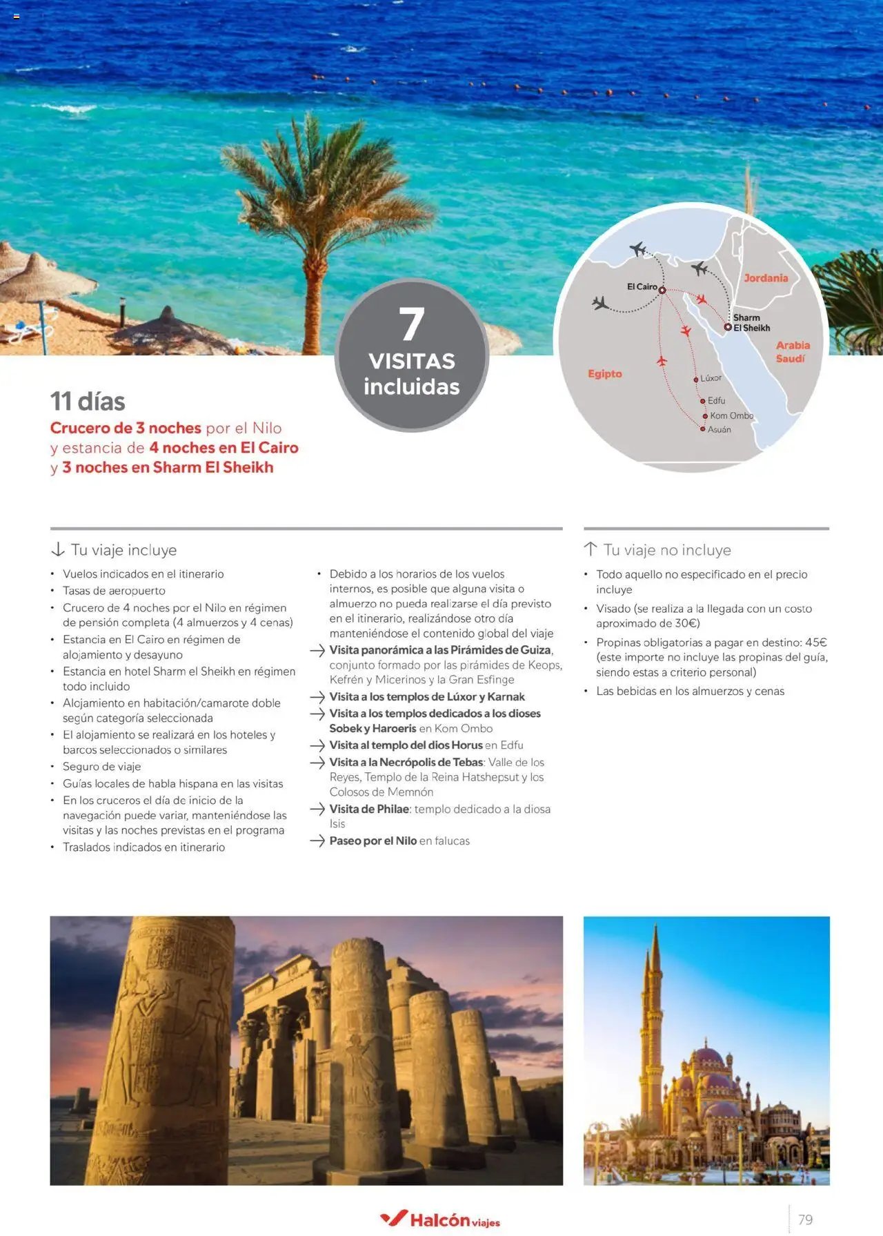 Halcón Viajes Egipto