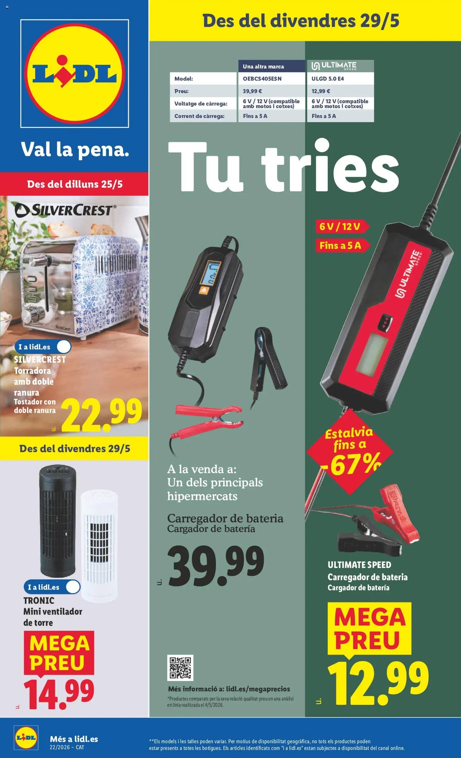 Lidl folleto de bazar