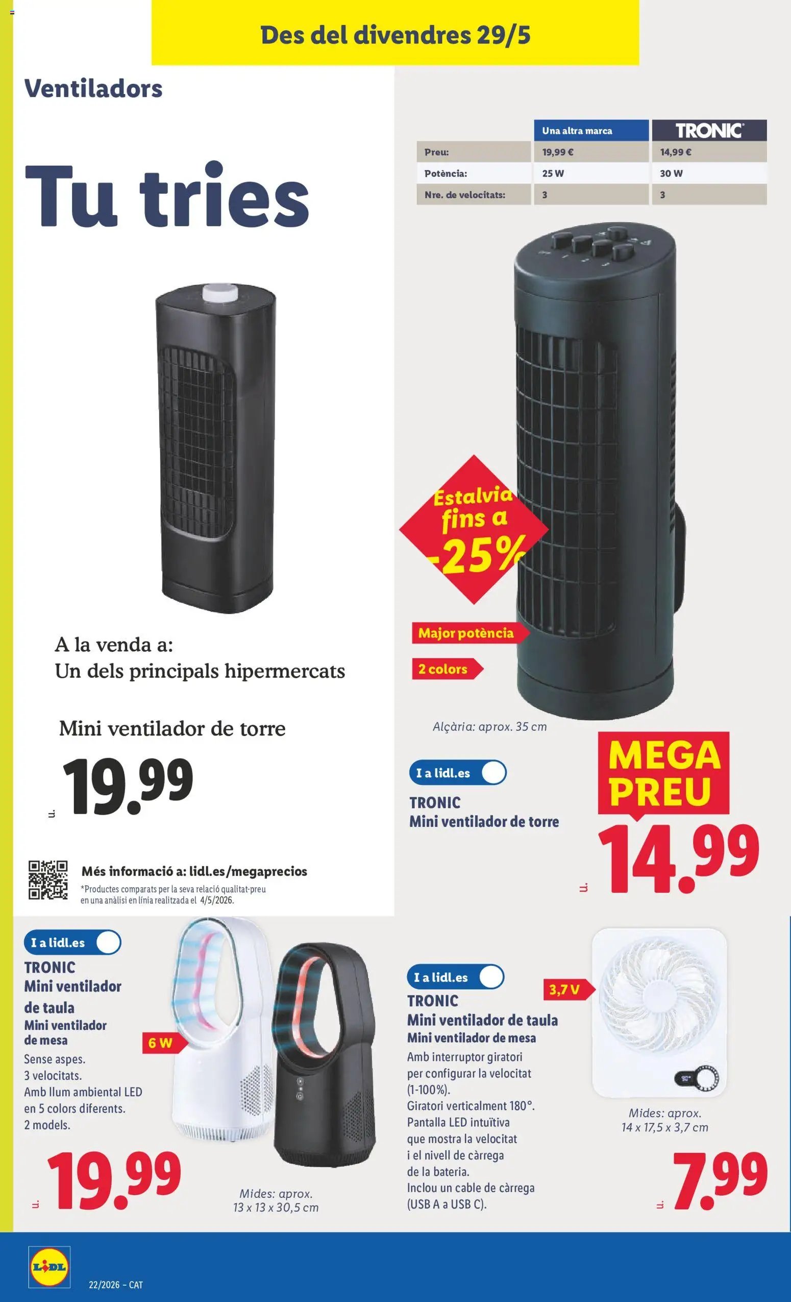 Lidl folleto de bazar