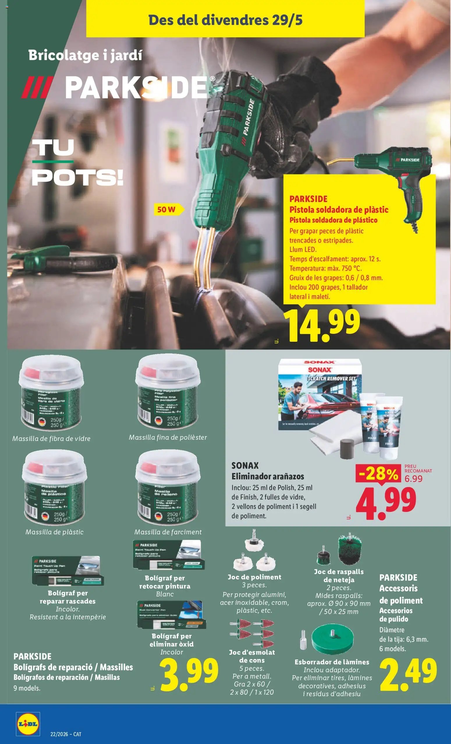 Lidl folleto de bazar