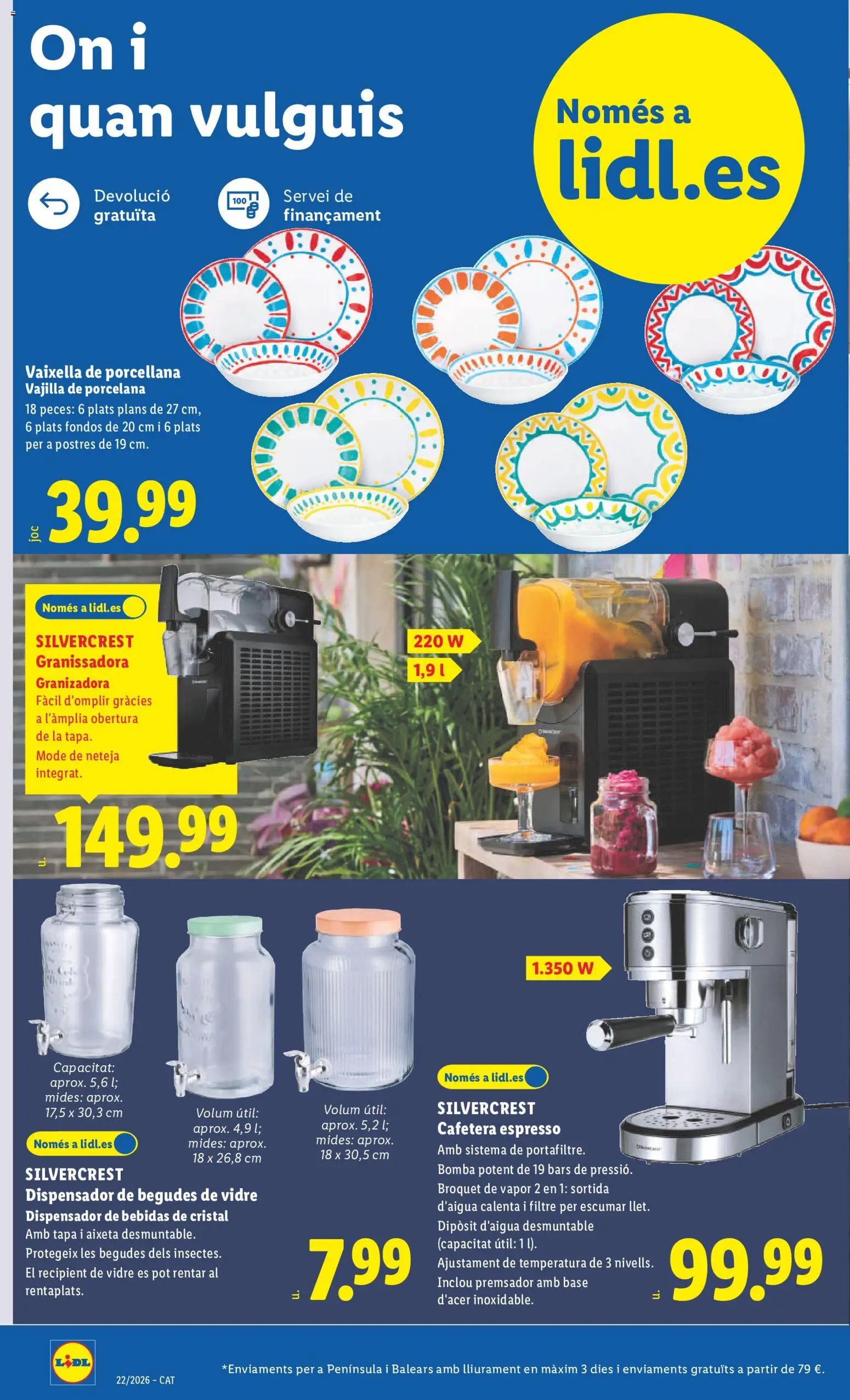 Lidl folleto de bazar