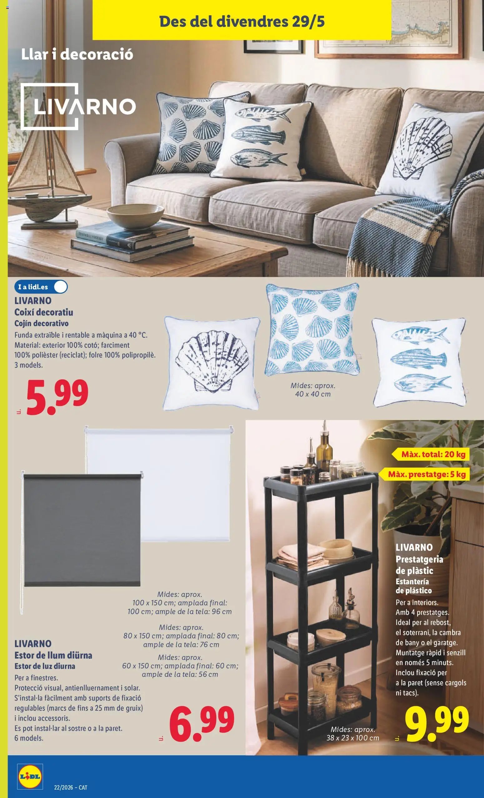 Lidl folleto de bazar