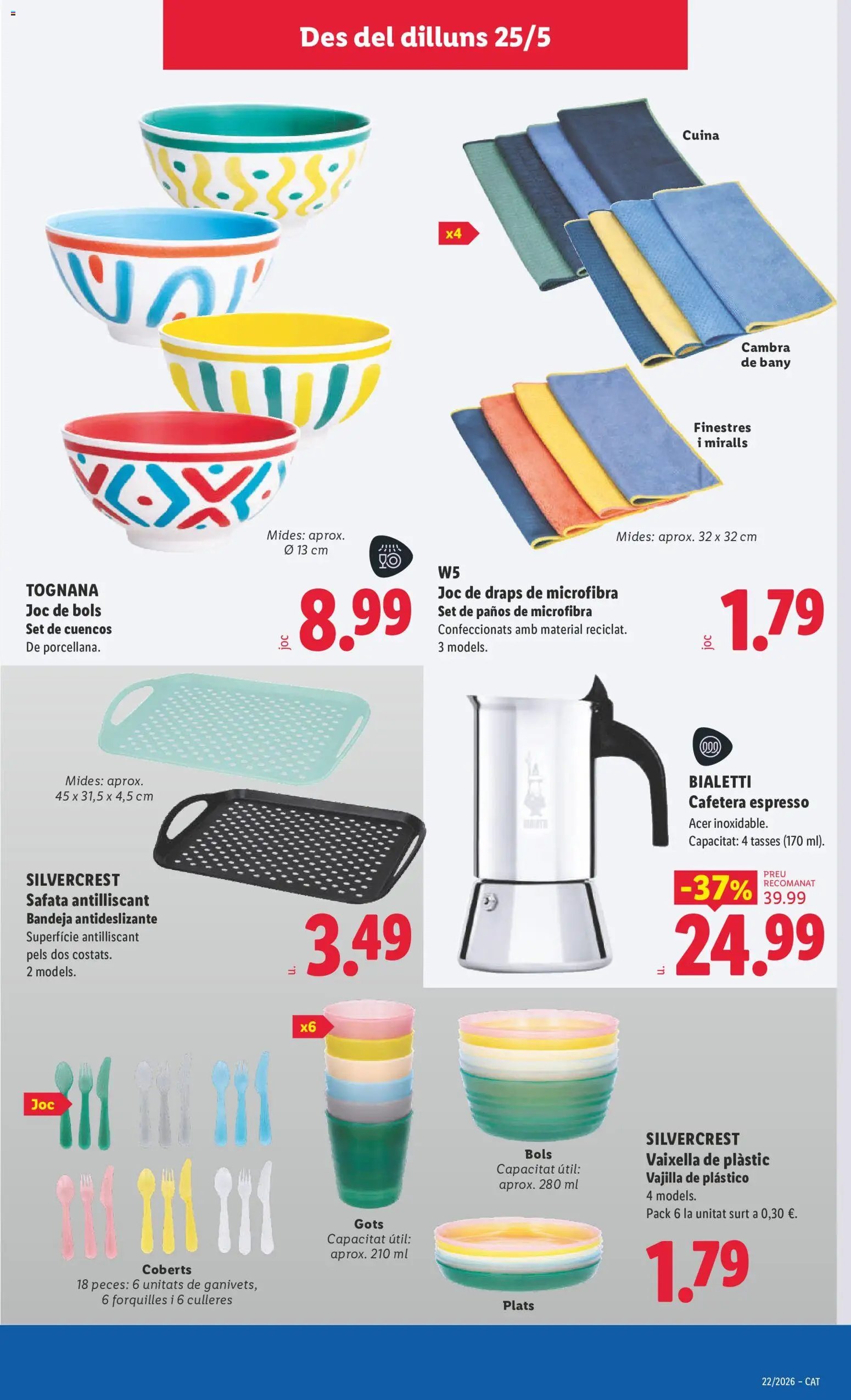 Lidl folleto de bazar