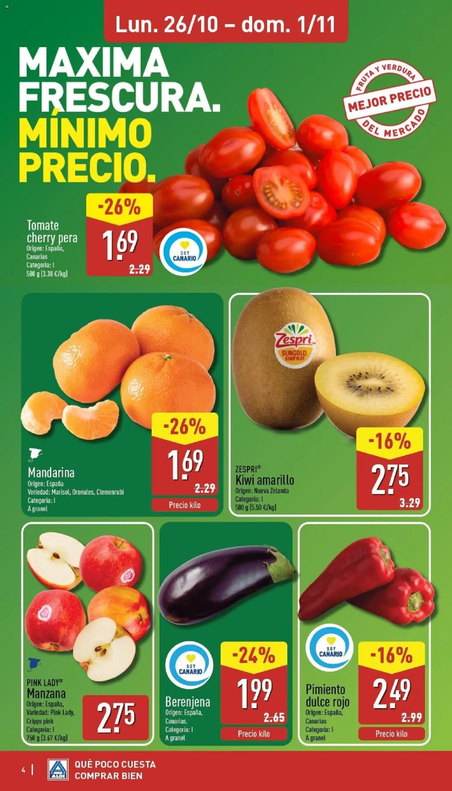 Aldi folleto Canarias