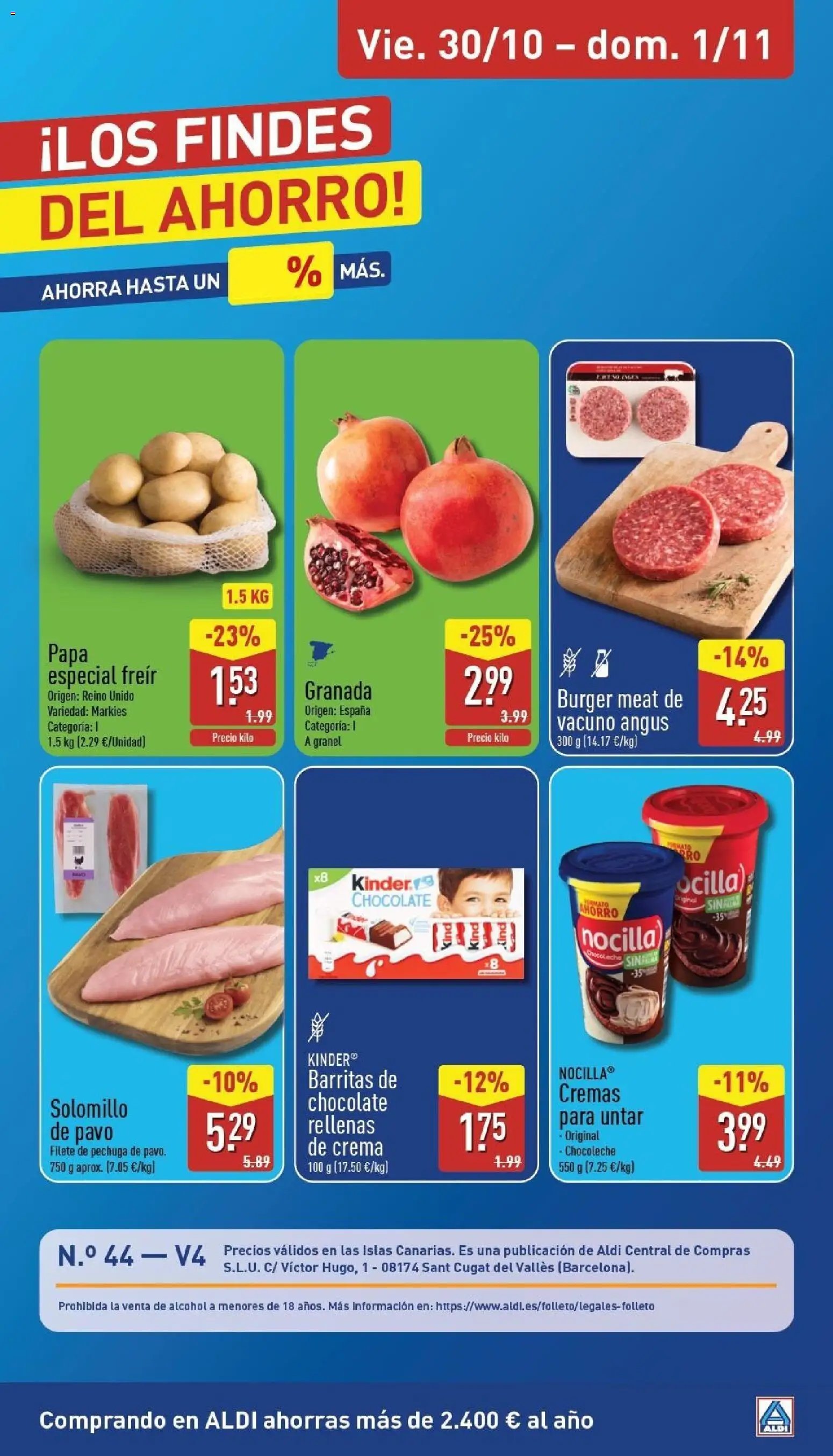 Aldi folleto Canarias