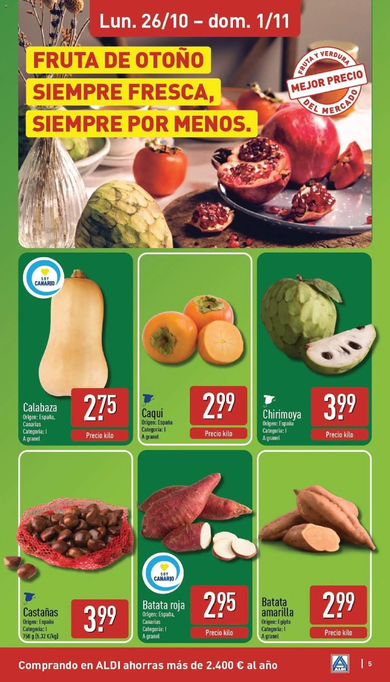 Aldi folleto Canarias