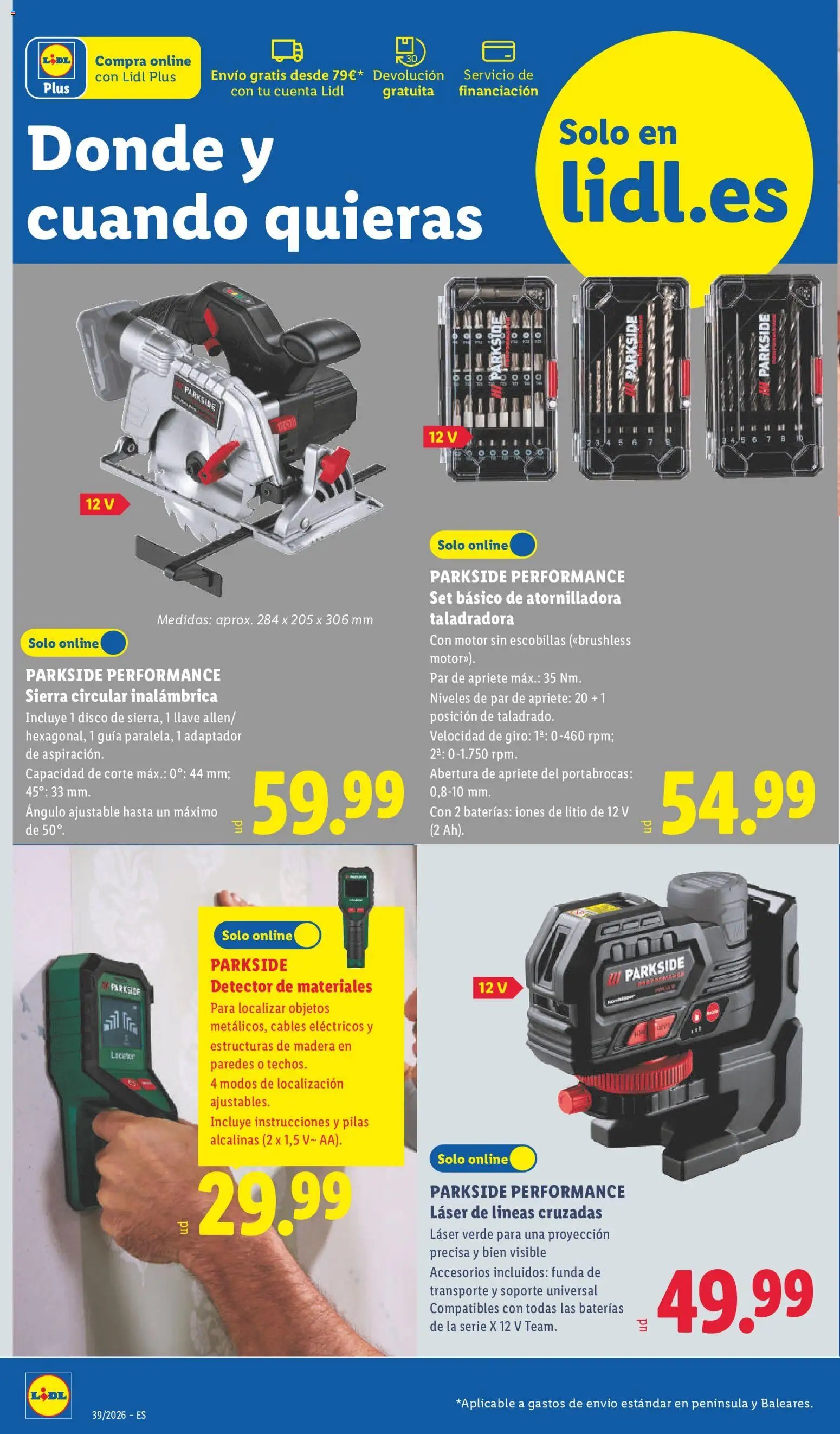 Lidl folleto de bazar