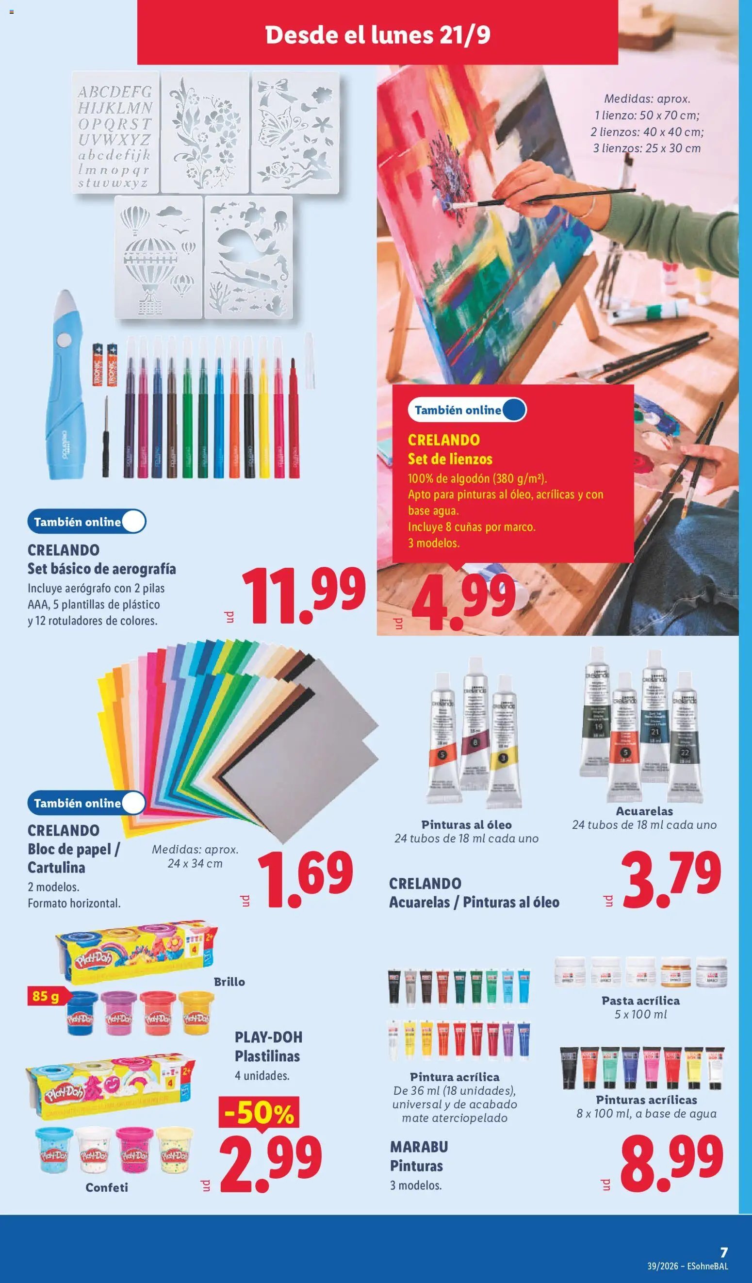 Lidl folleto de bazar