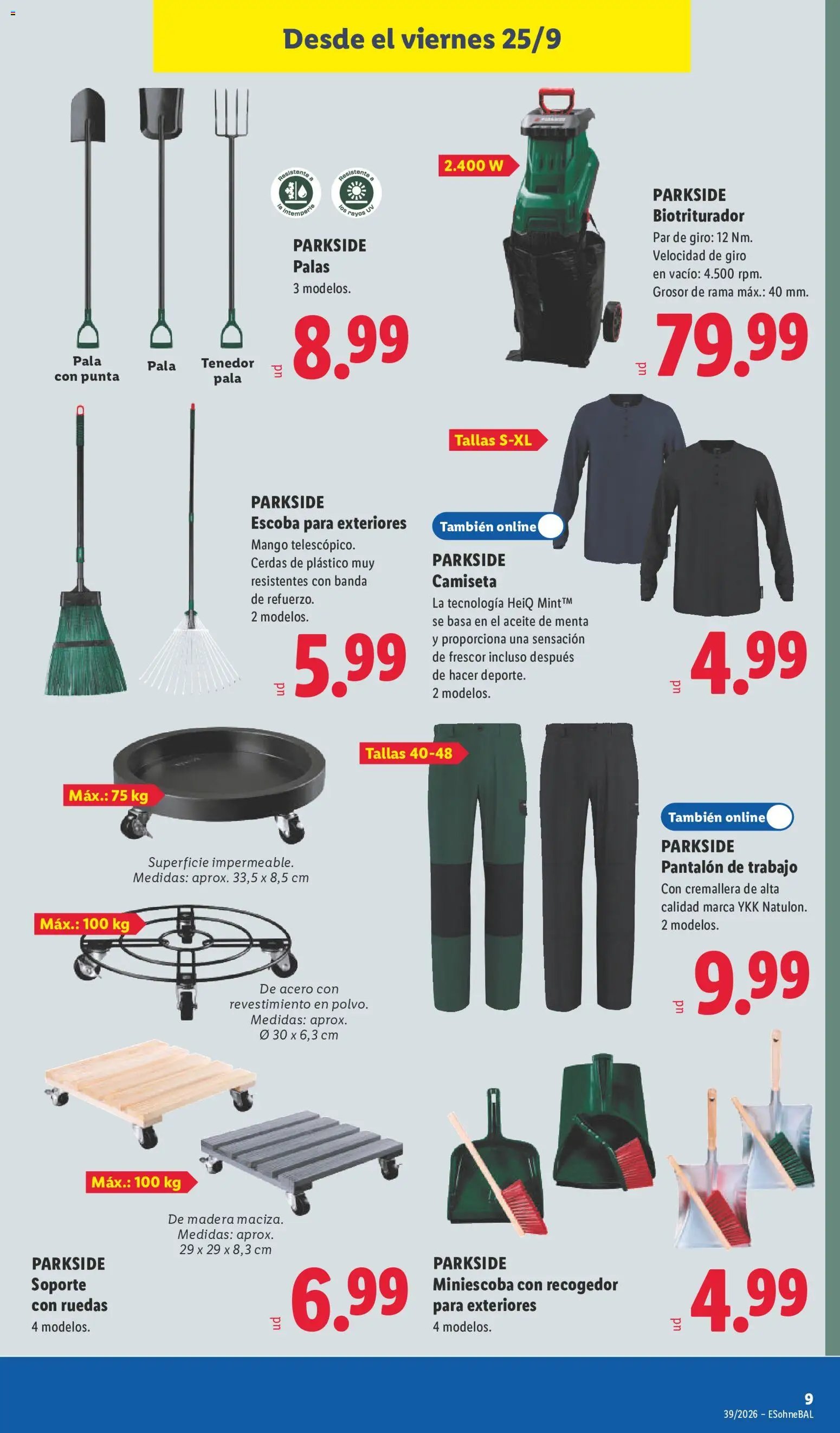Lidl folleto de bazar