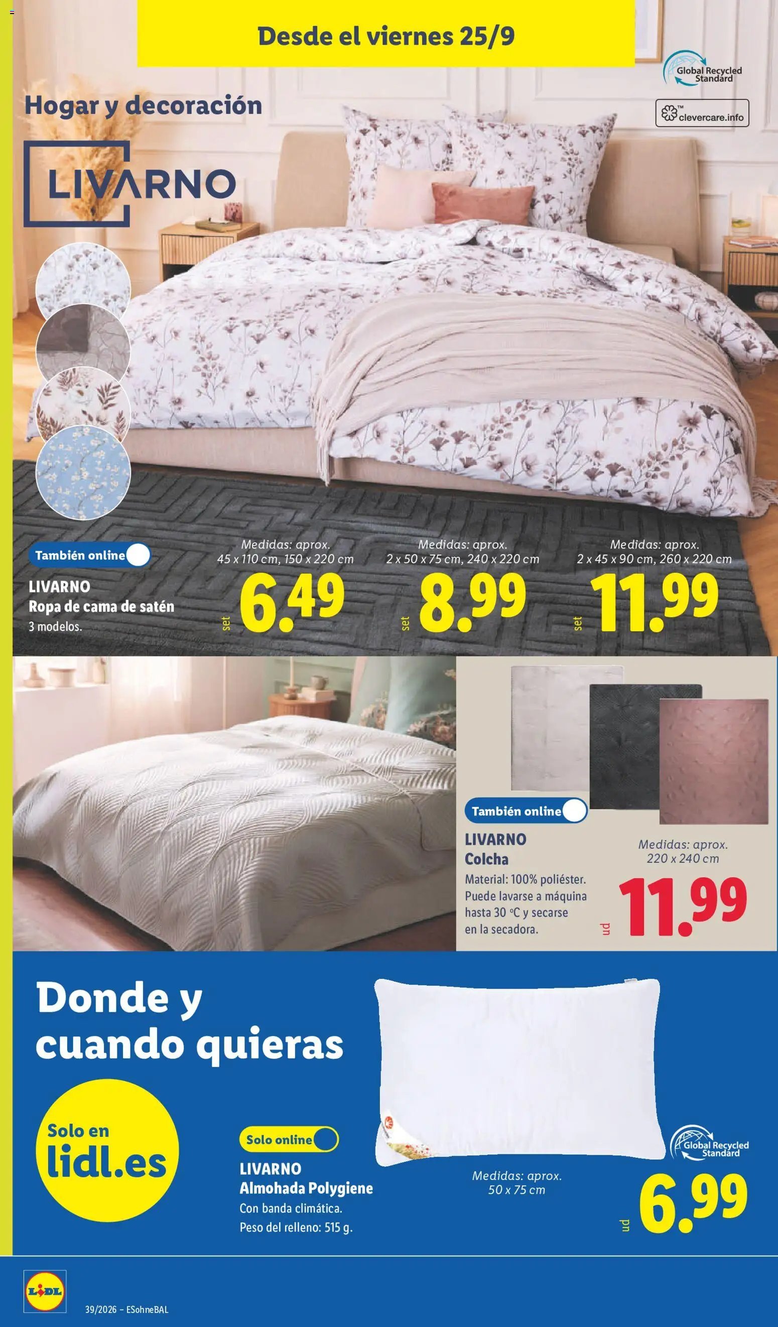 Lidl folleto de bazar