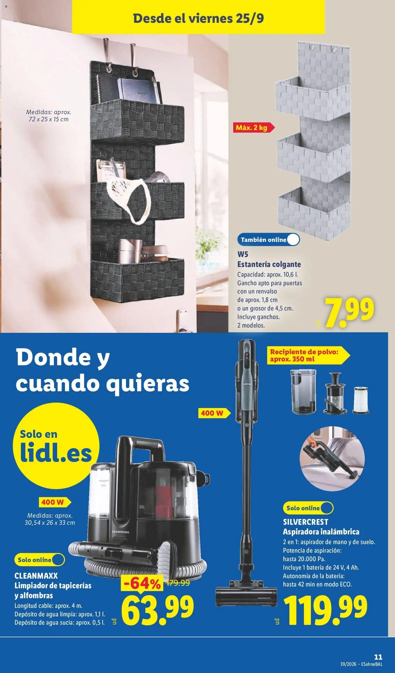 Lidl folleto de bazar