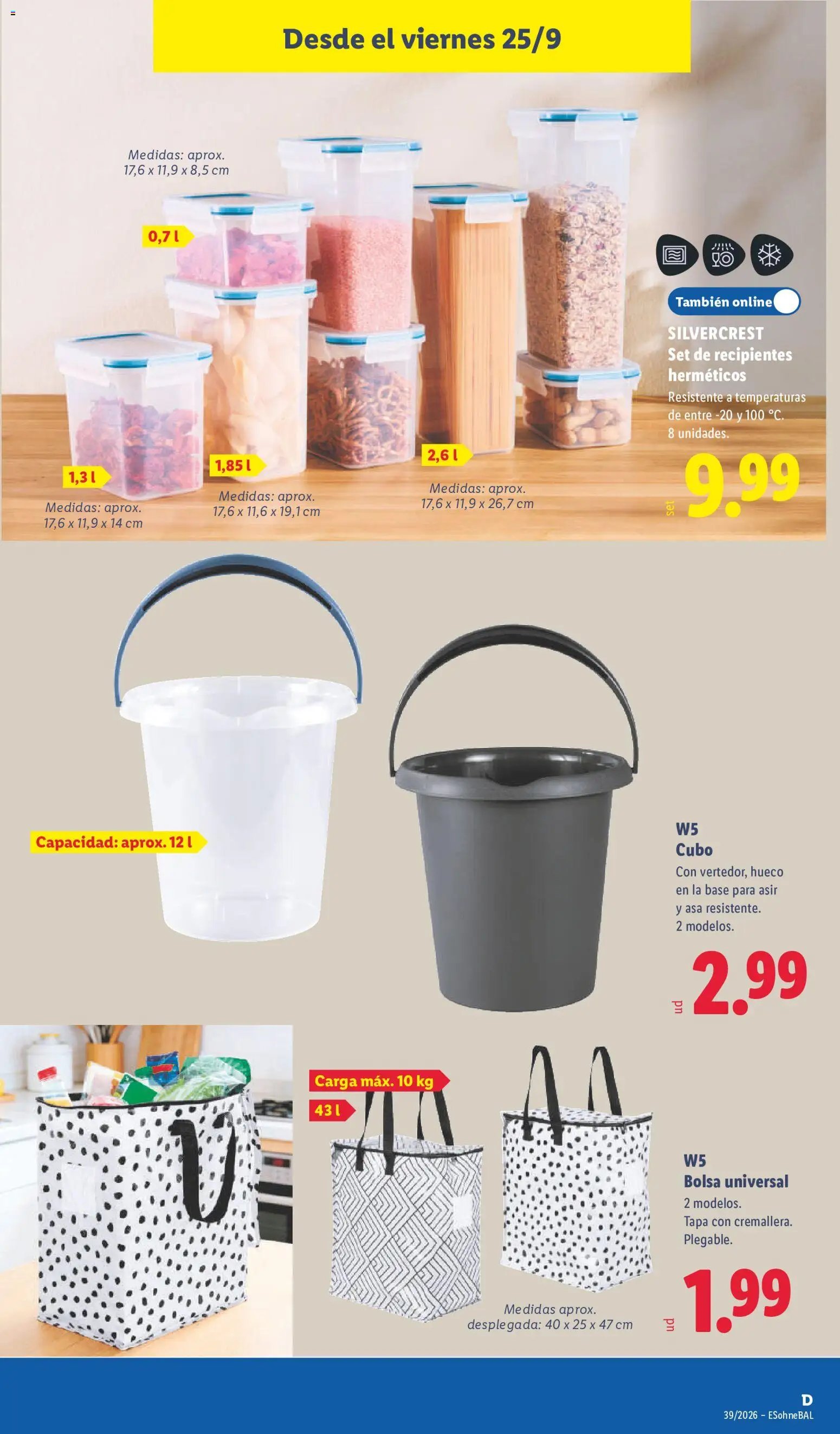 Lidl folleto de bazar