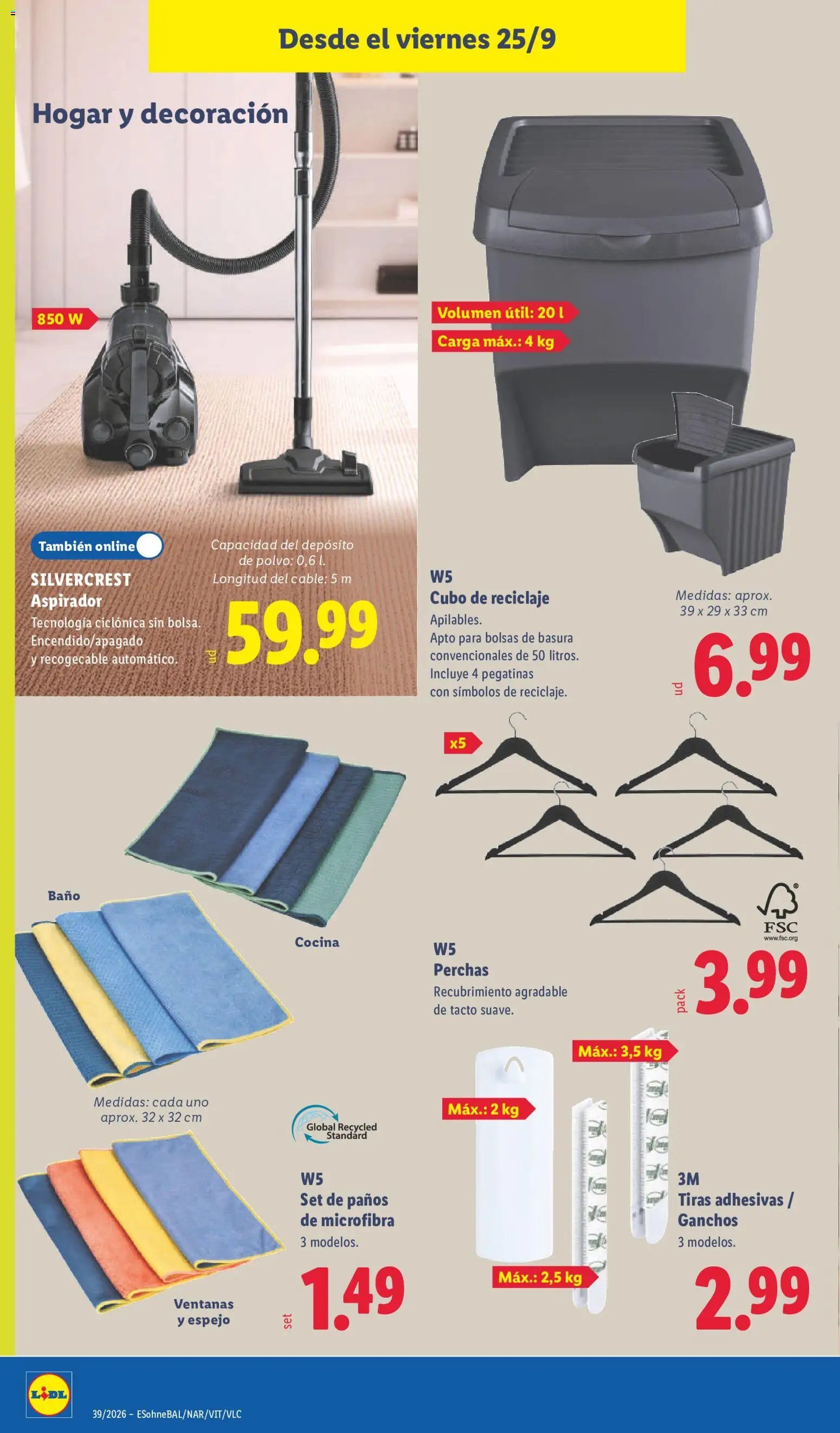 Lidl folleto de bazar