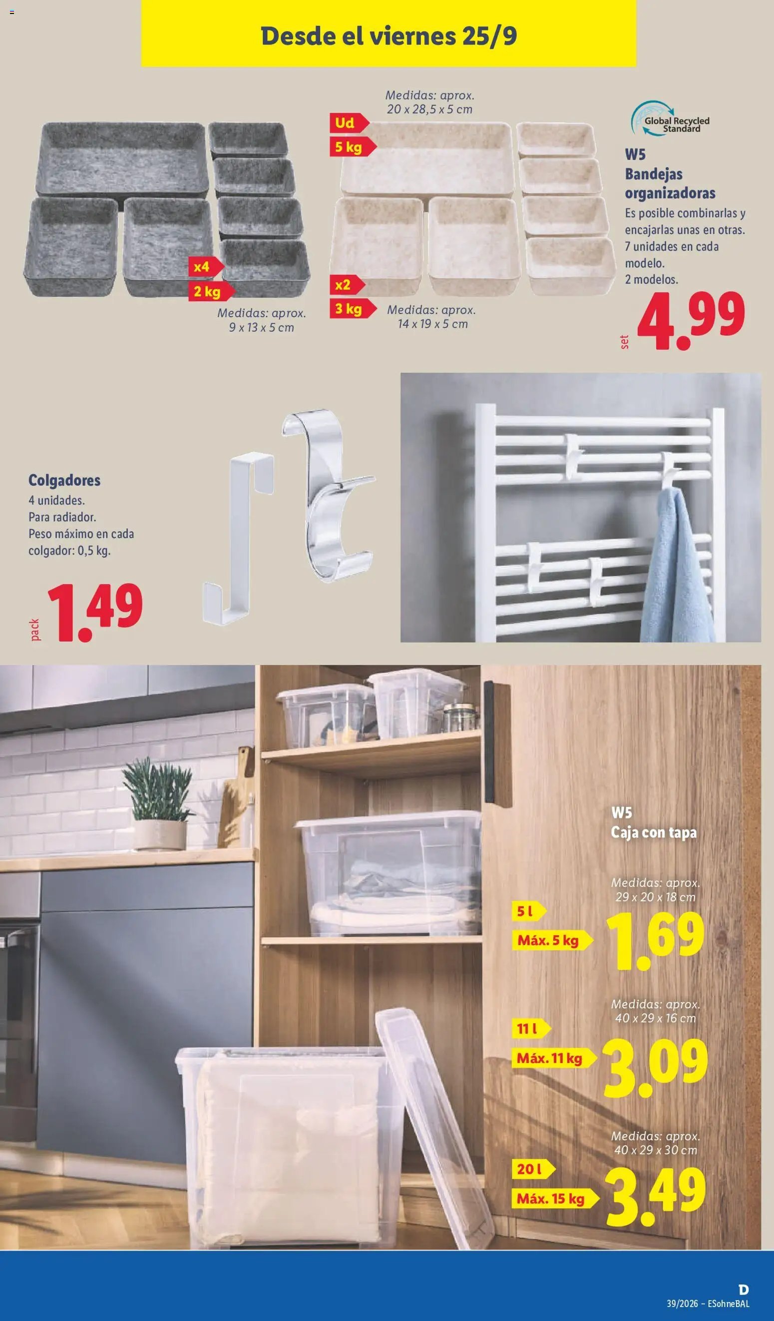 Lidl folleto de bazar