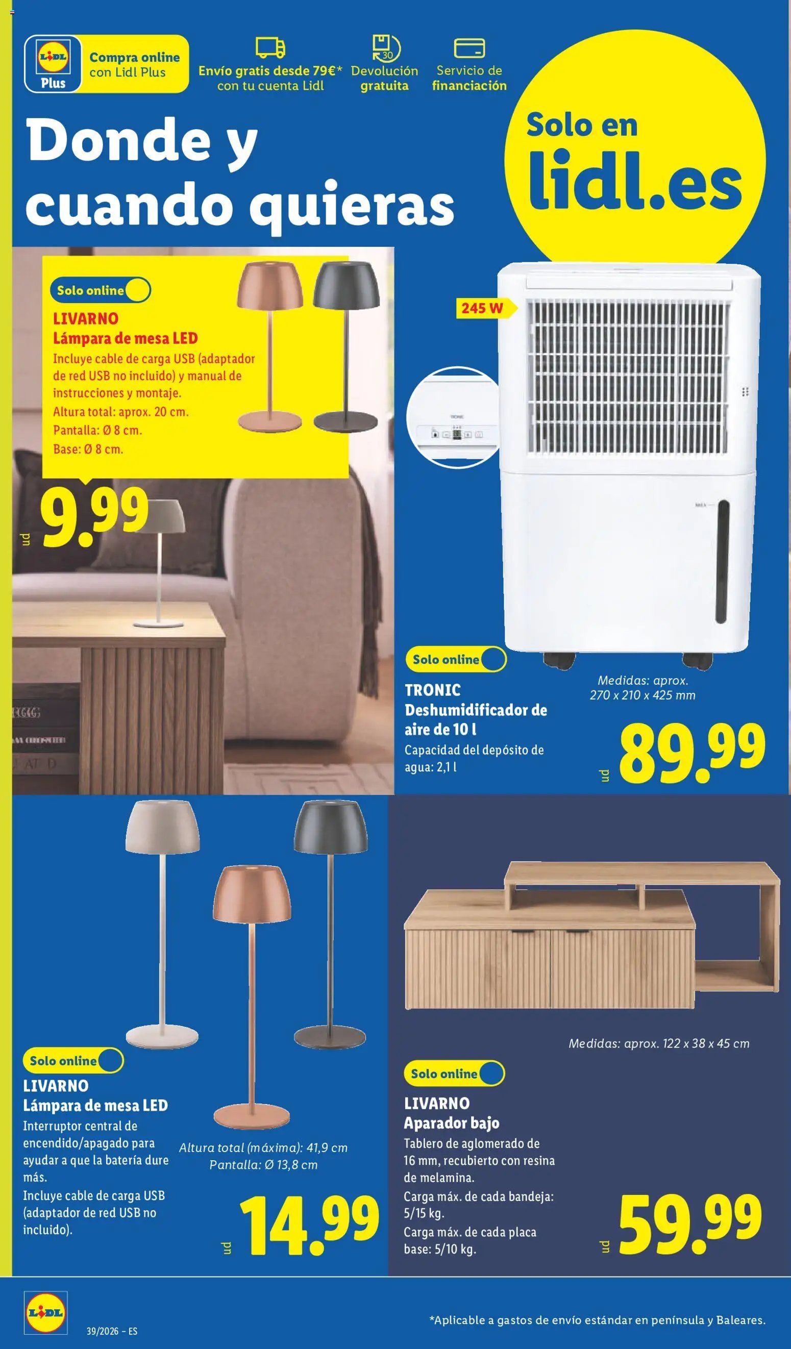 Lidl folleto de bazar
