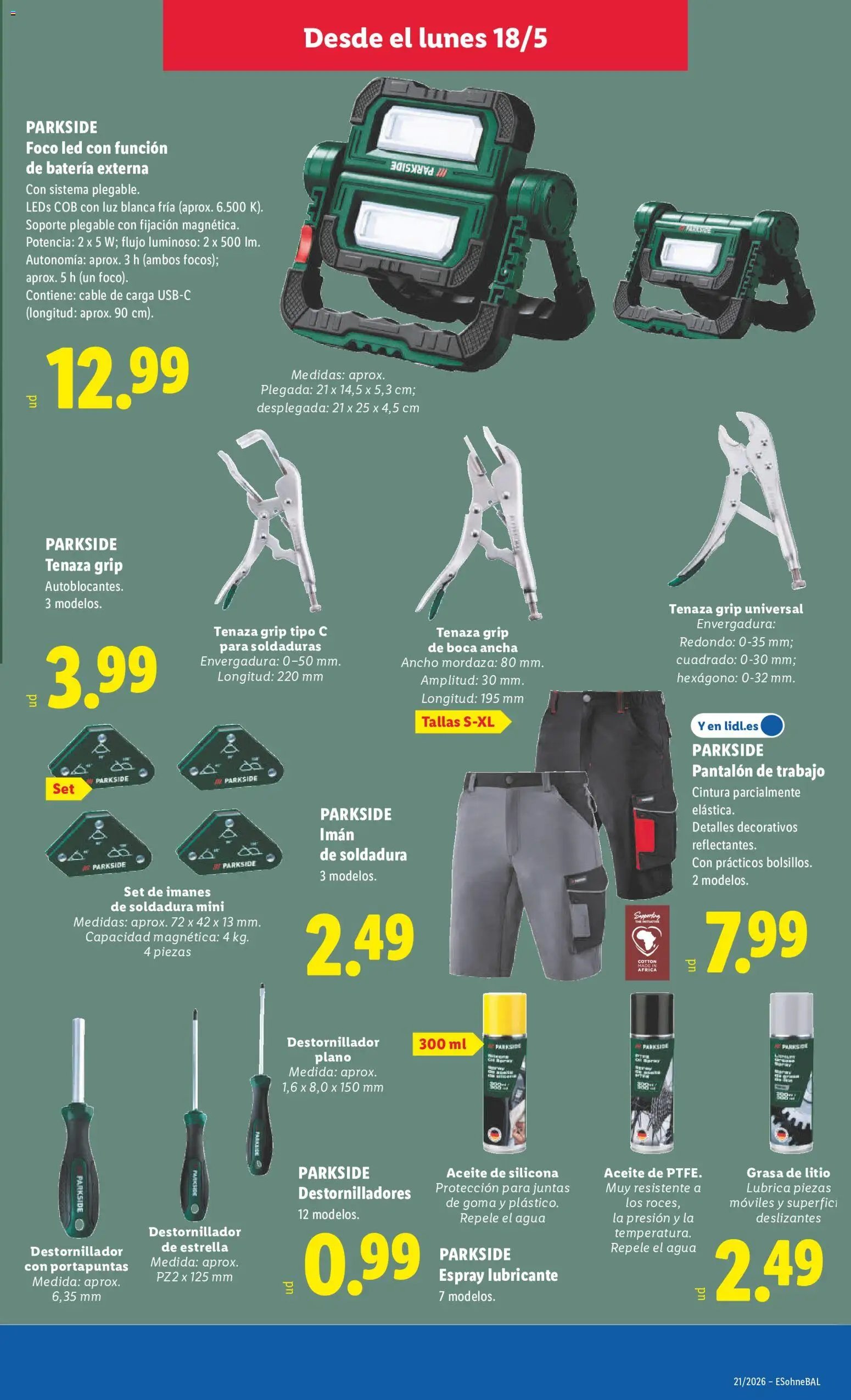 Lidl folleto de bazar
