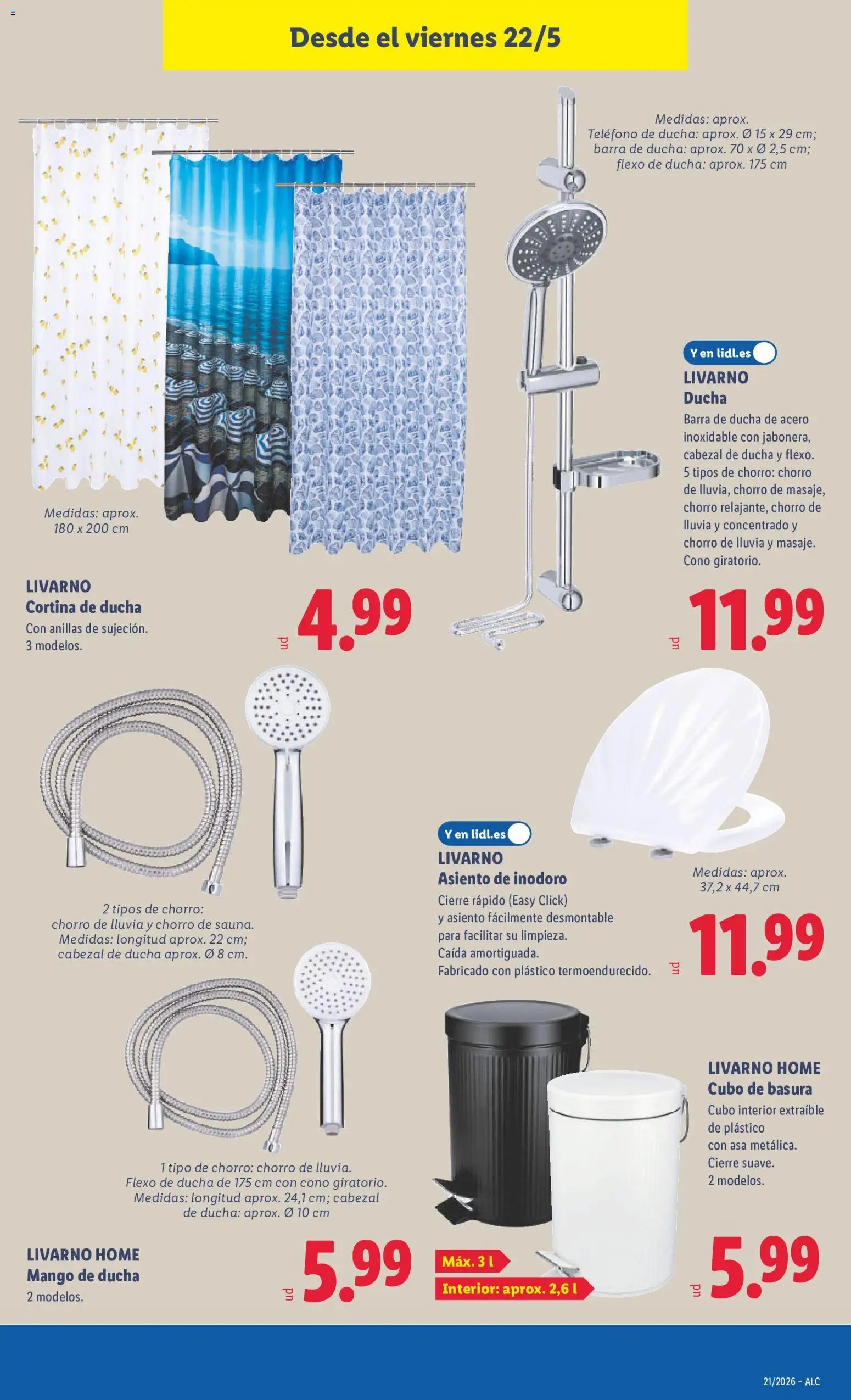 Lidl folleto de bazar