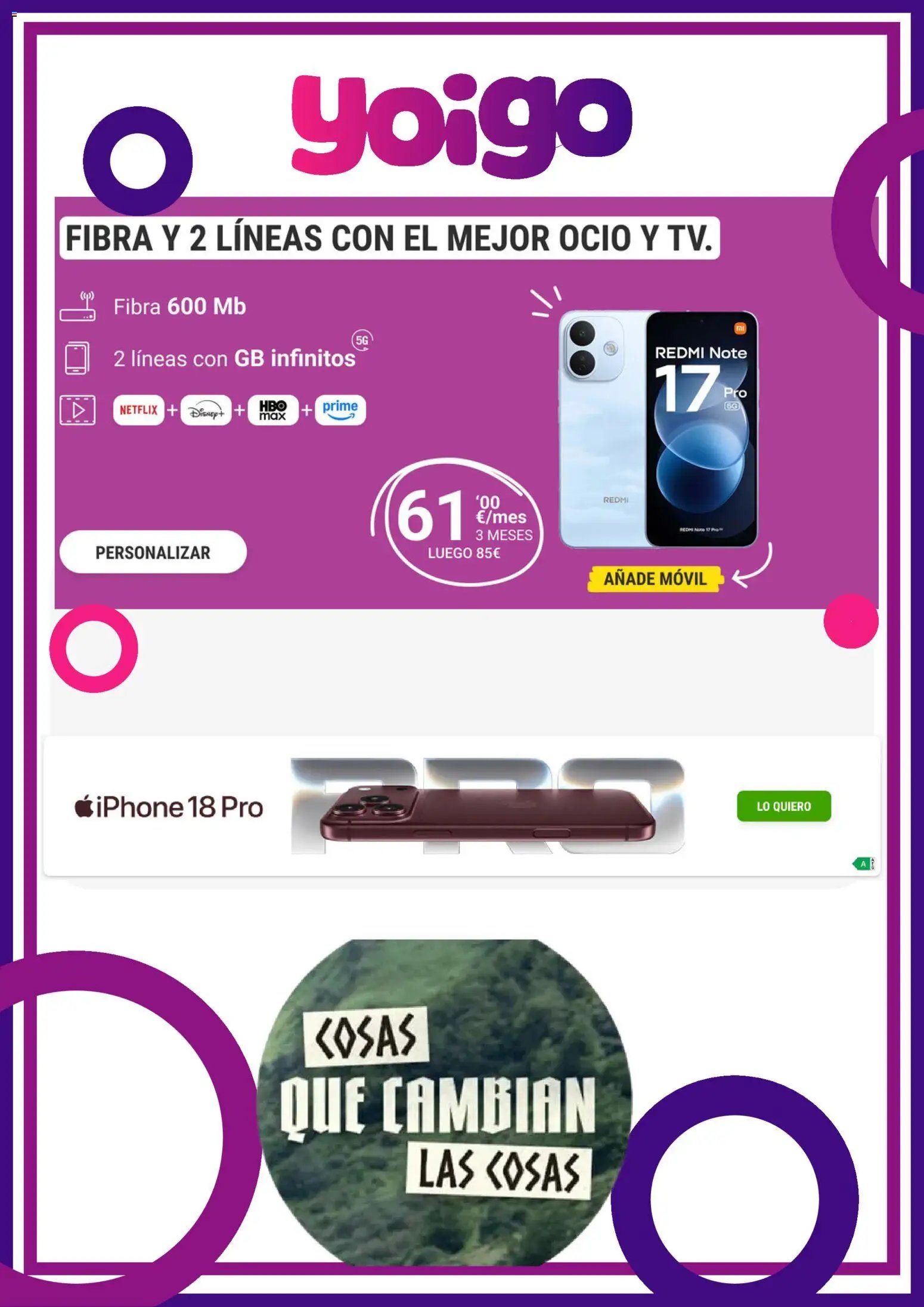 Yoigo ofertas