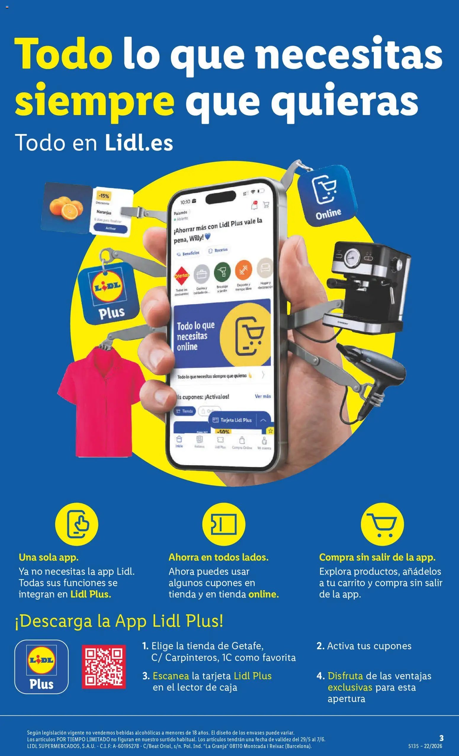 Lidl folleto