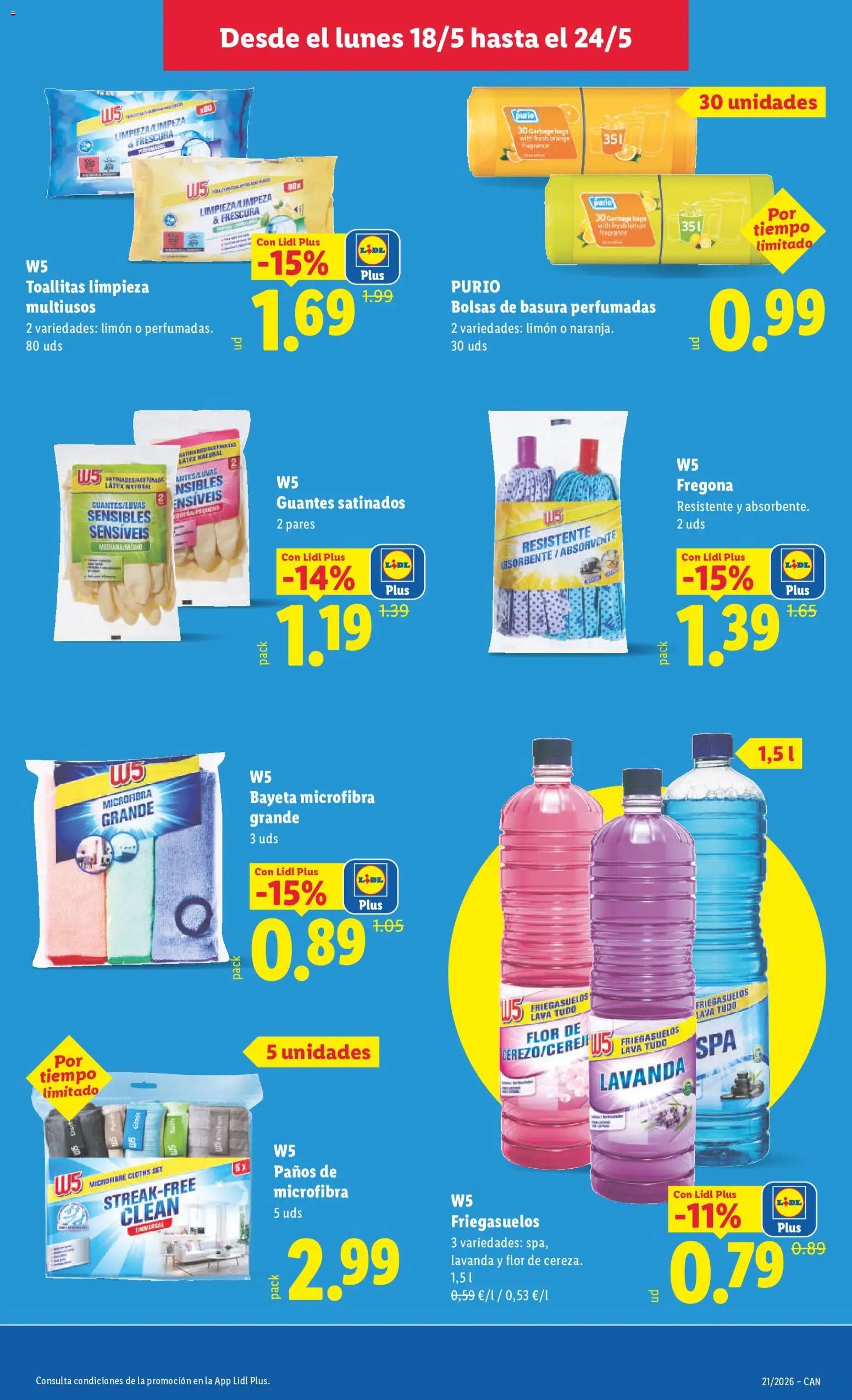 Lidl folleto