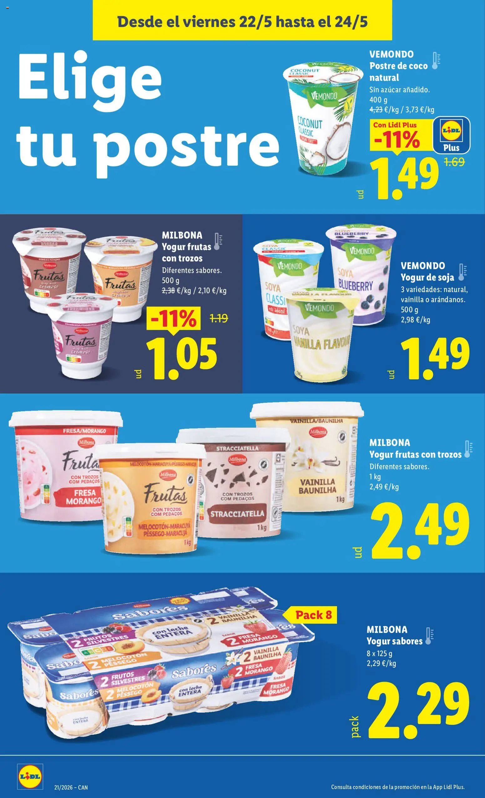 Lidl folleto