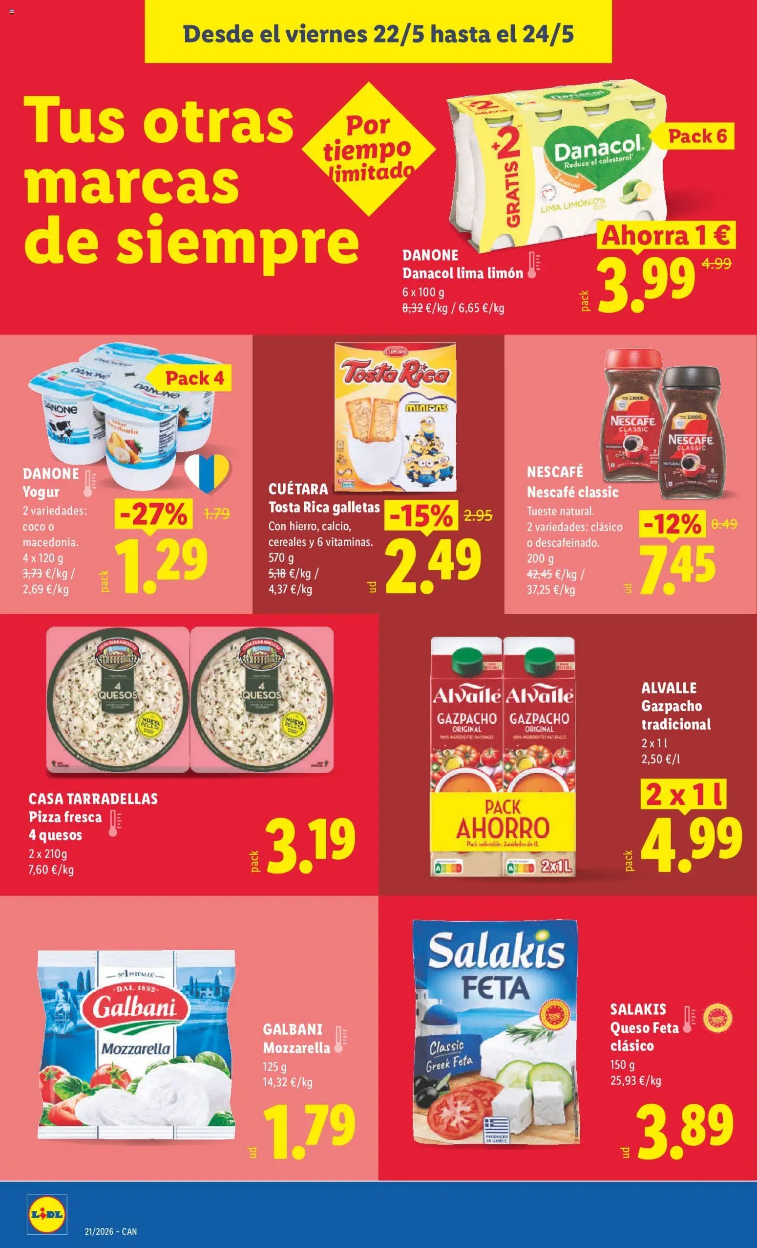 Lidl folleto