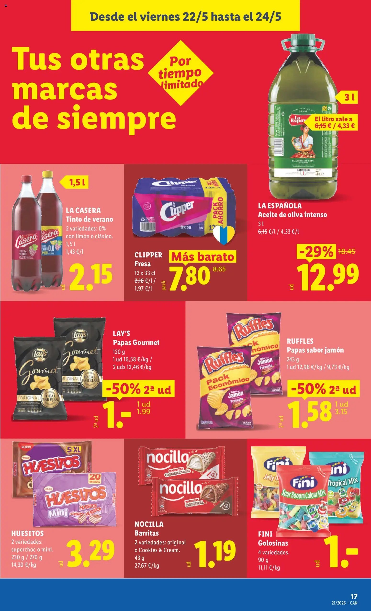 Lidl folleto