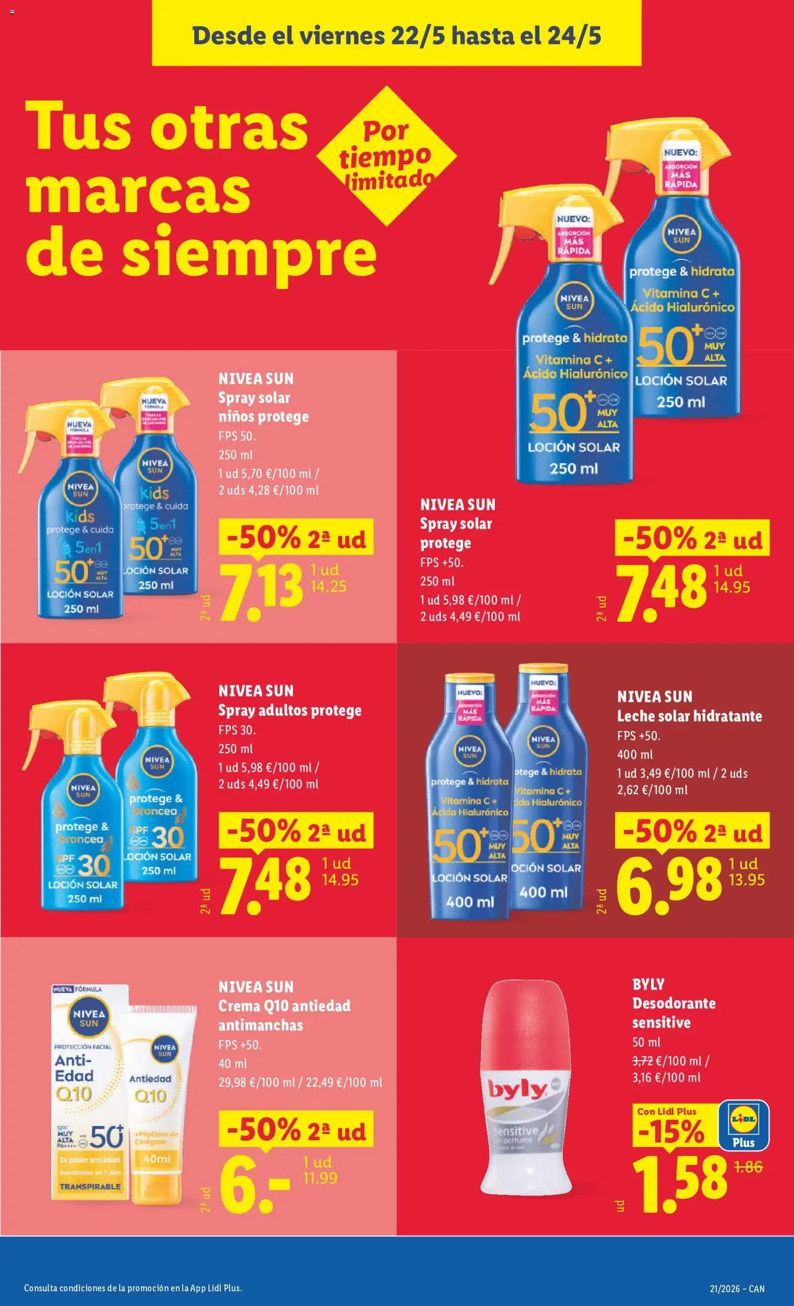 Lidl folleto
