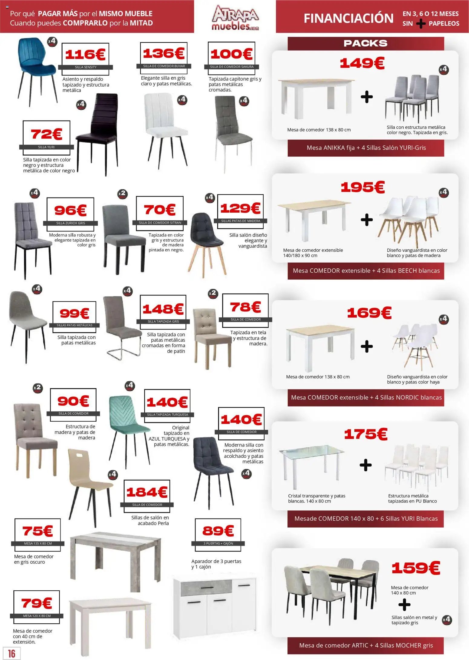 Atrapa Muebles - folleto