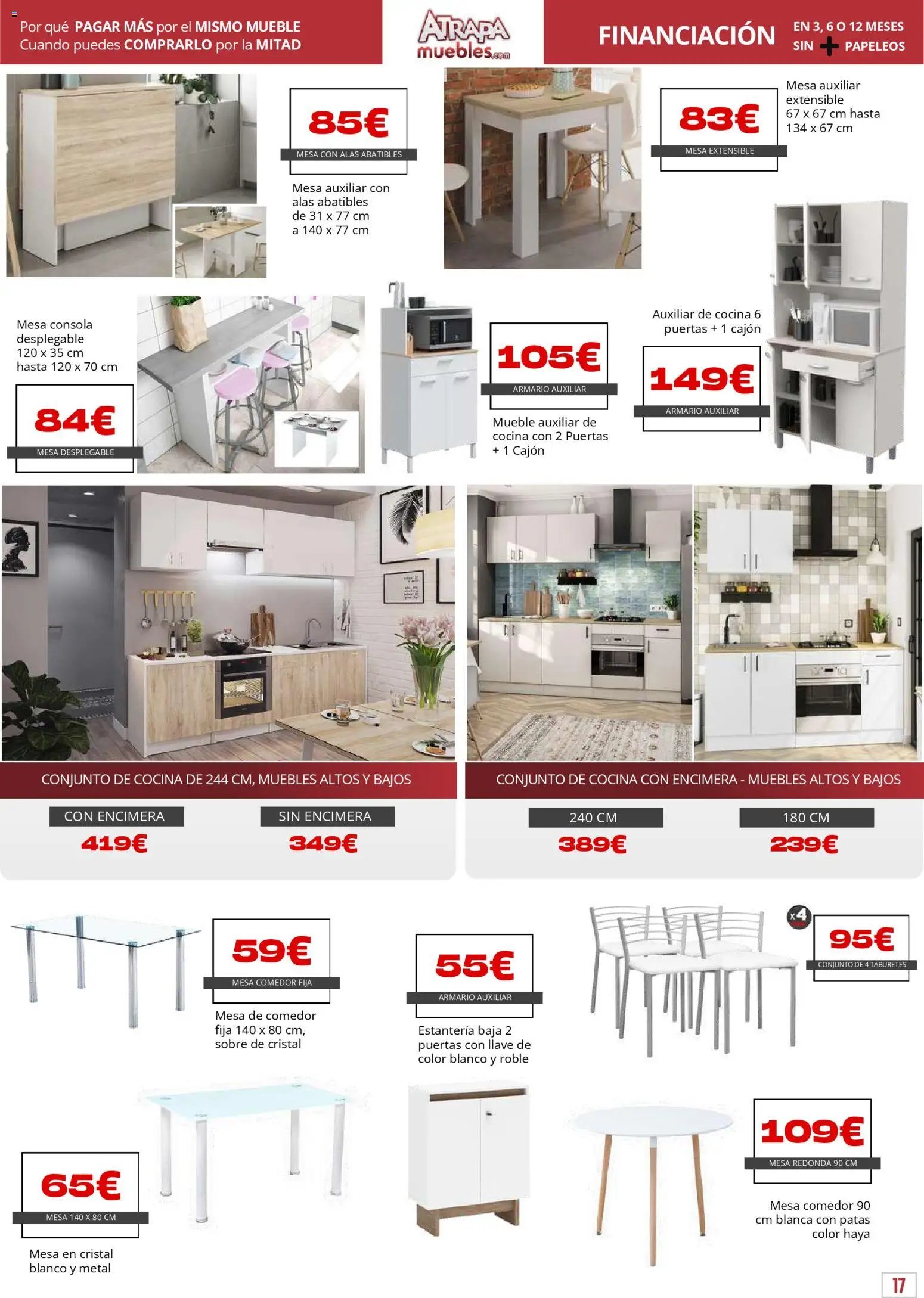 Atrapa Muebles - folleto