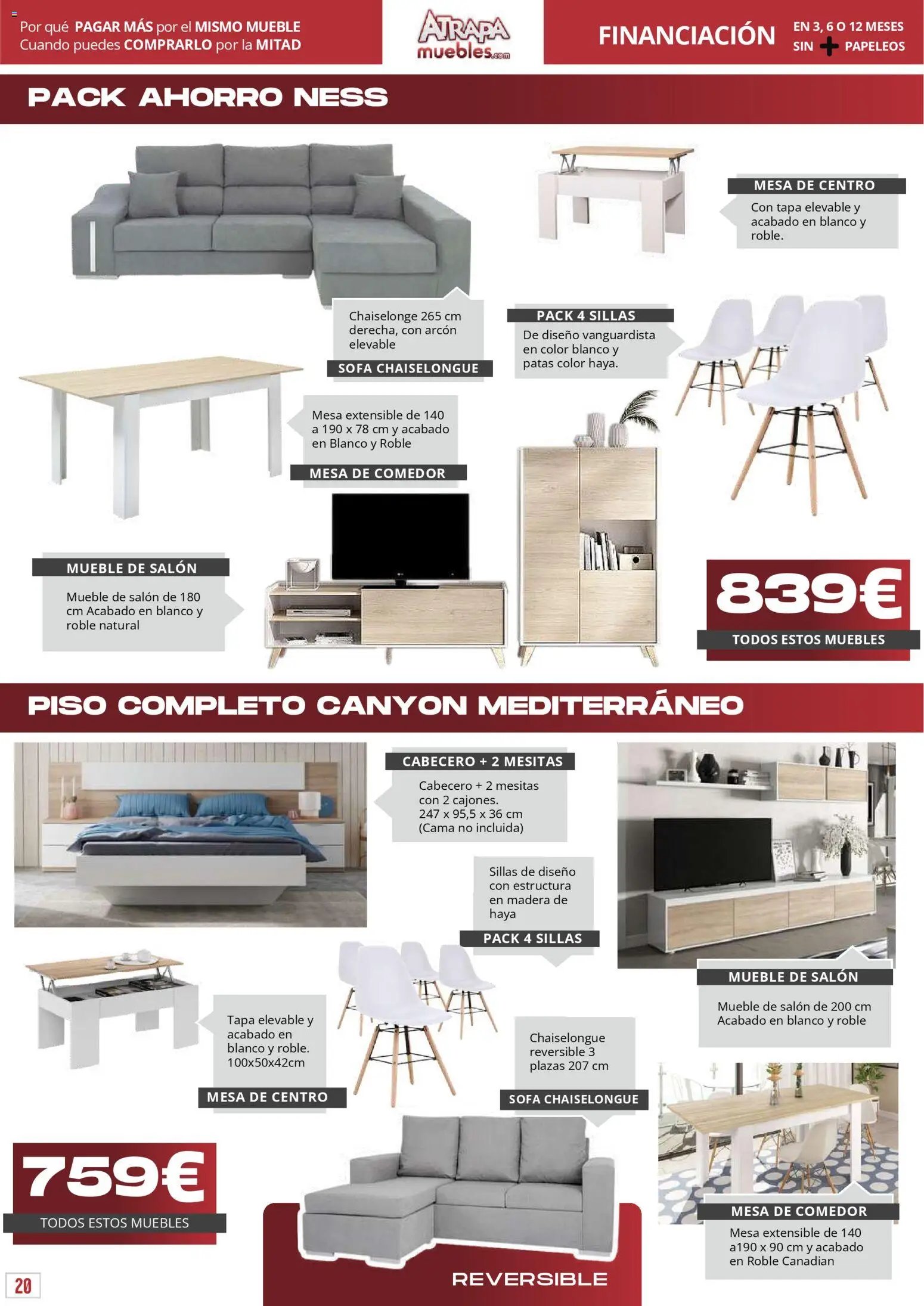 Atrapa Muebles - folleto