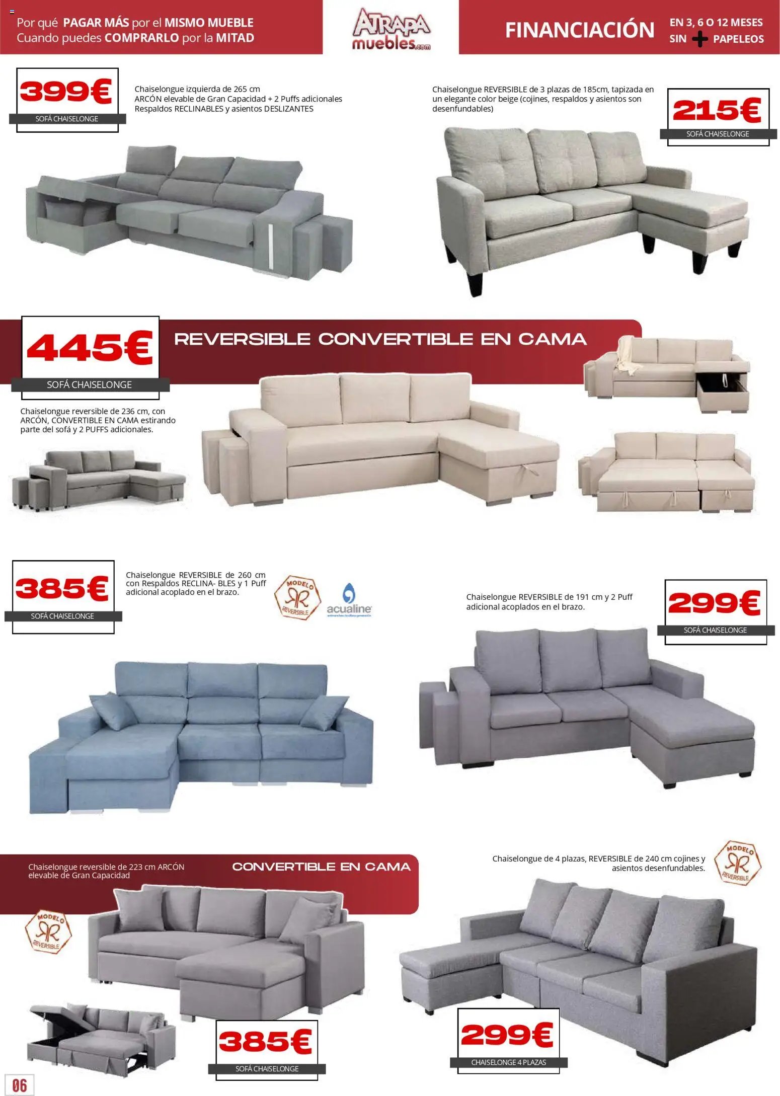 Atrapa Muebles - folleto