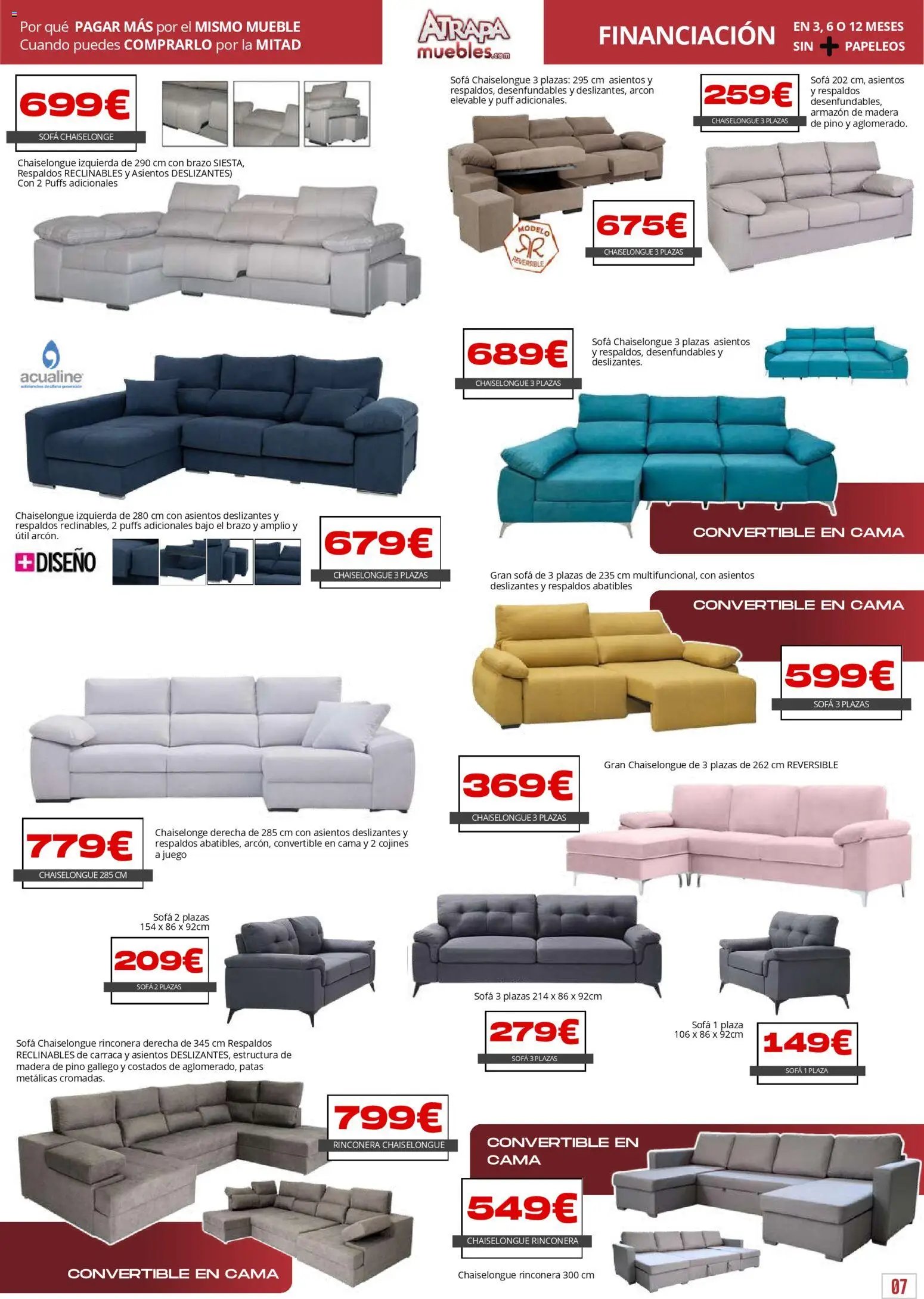 Atrapa Muebles - folleto