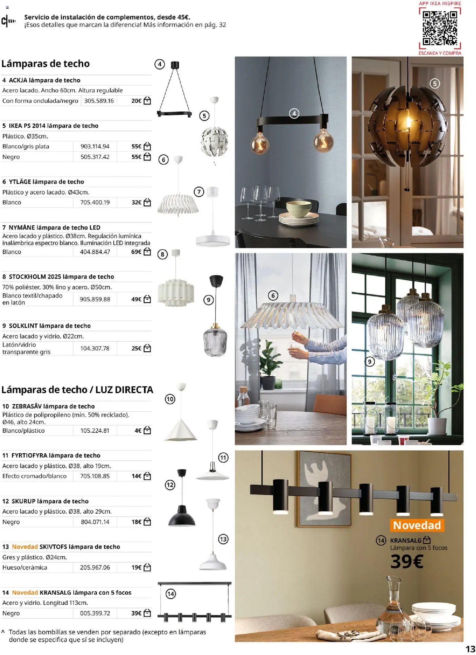 Catálogo IKEA Iluminación y hogar inteligente