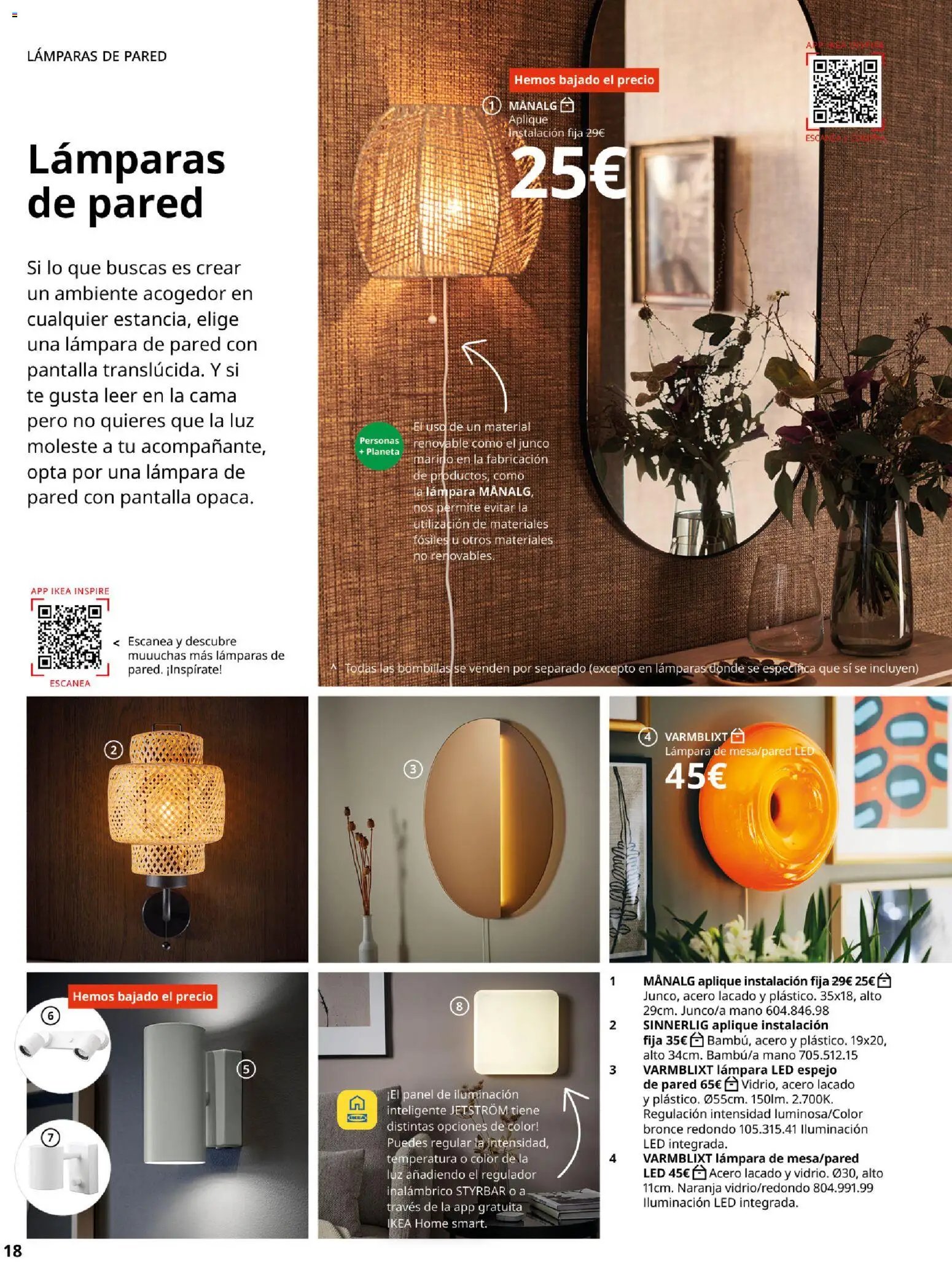 Catálogo IKEA Iluminación y hogar inteligente