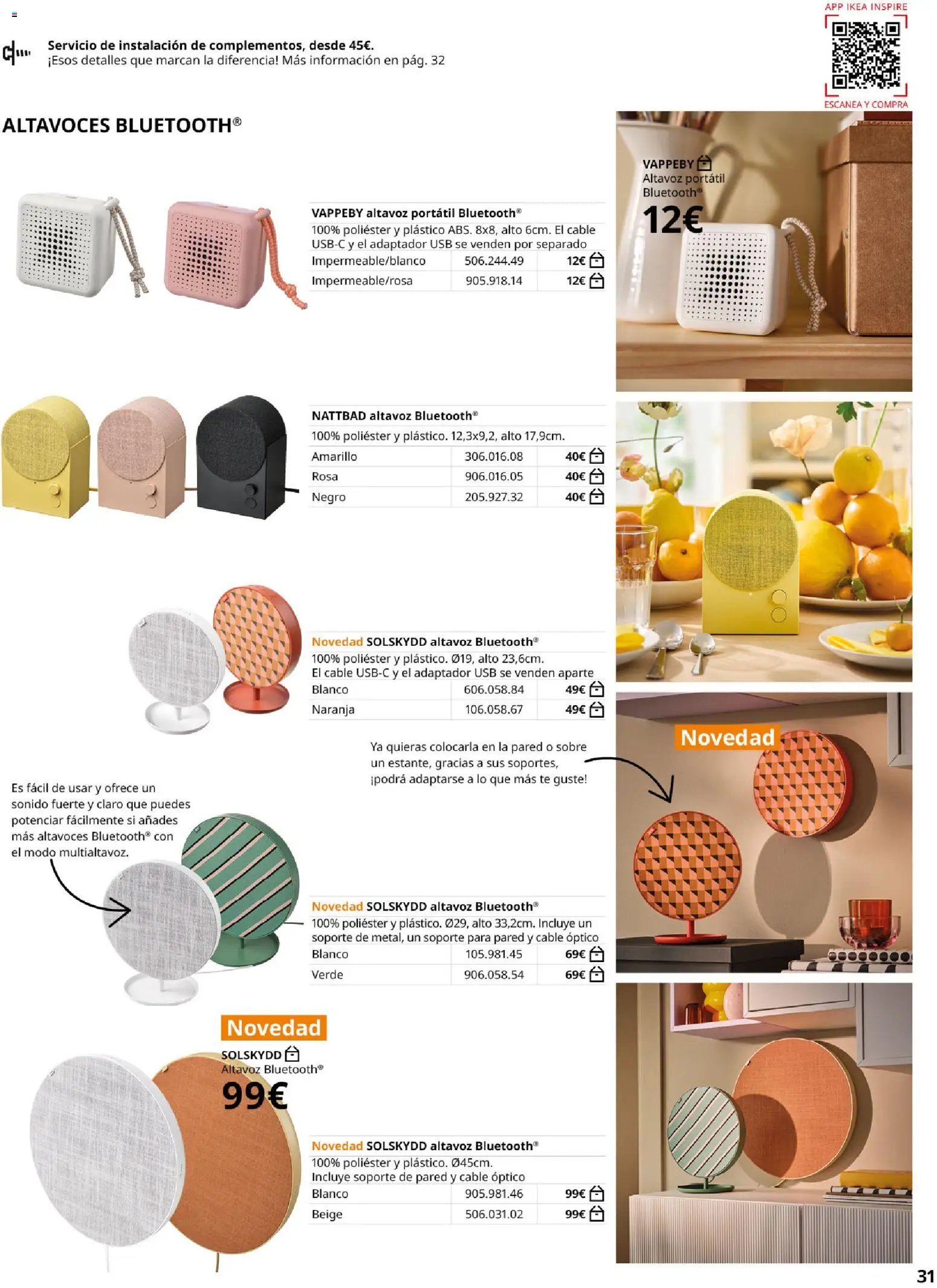 Catálogo IKEA Iluminación y hogar inteligente