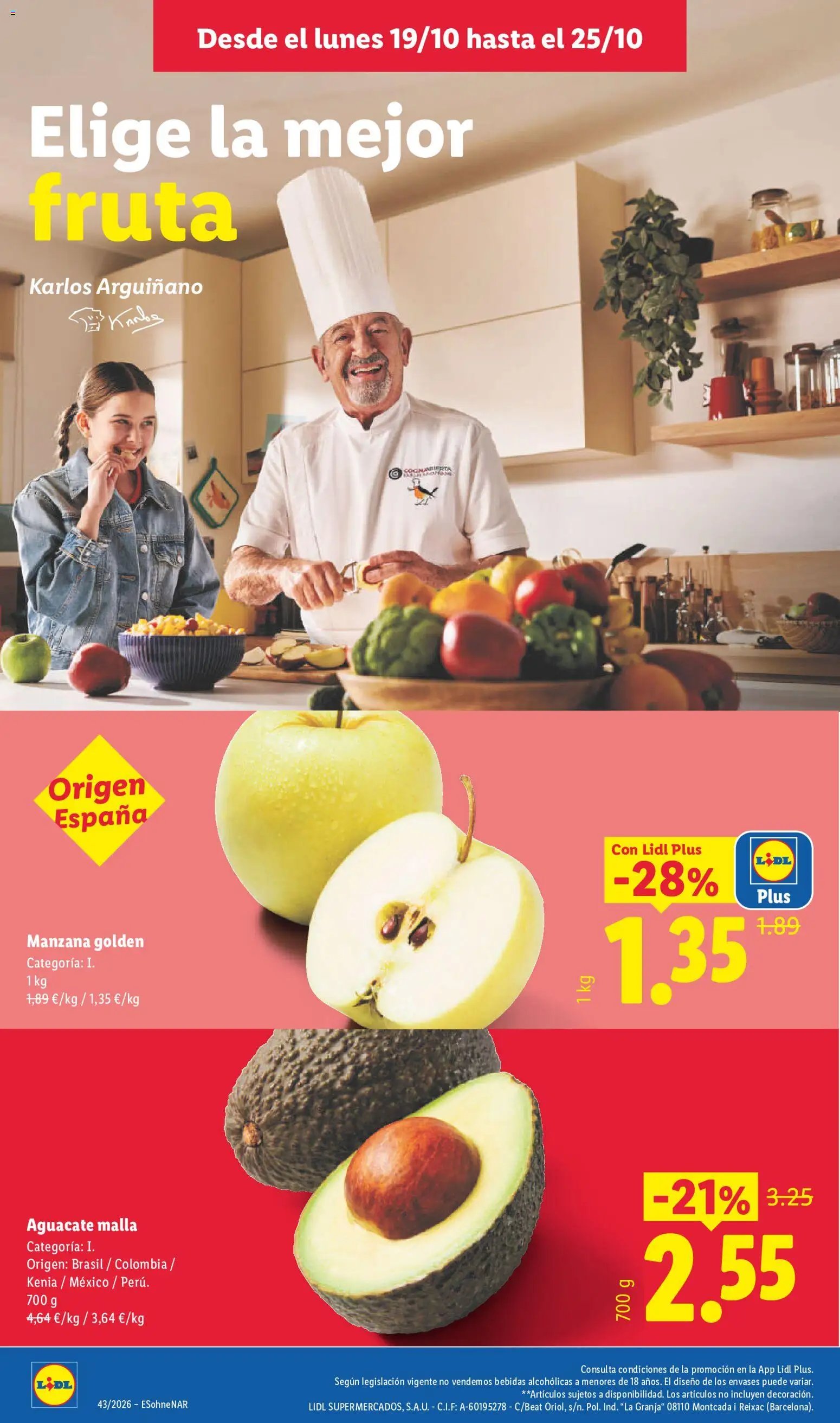 Lidl folleto