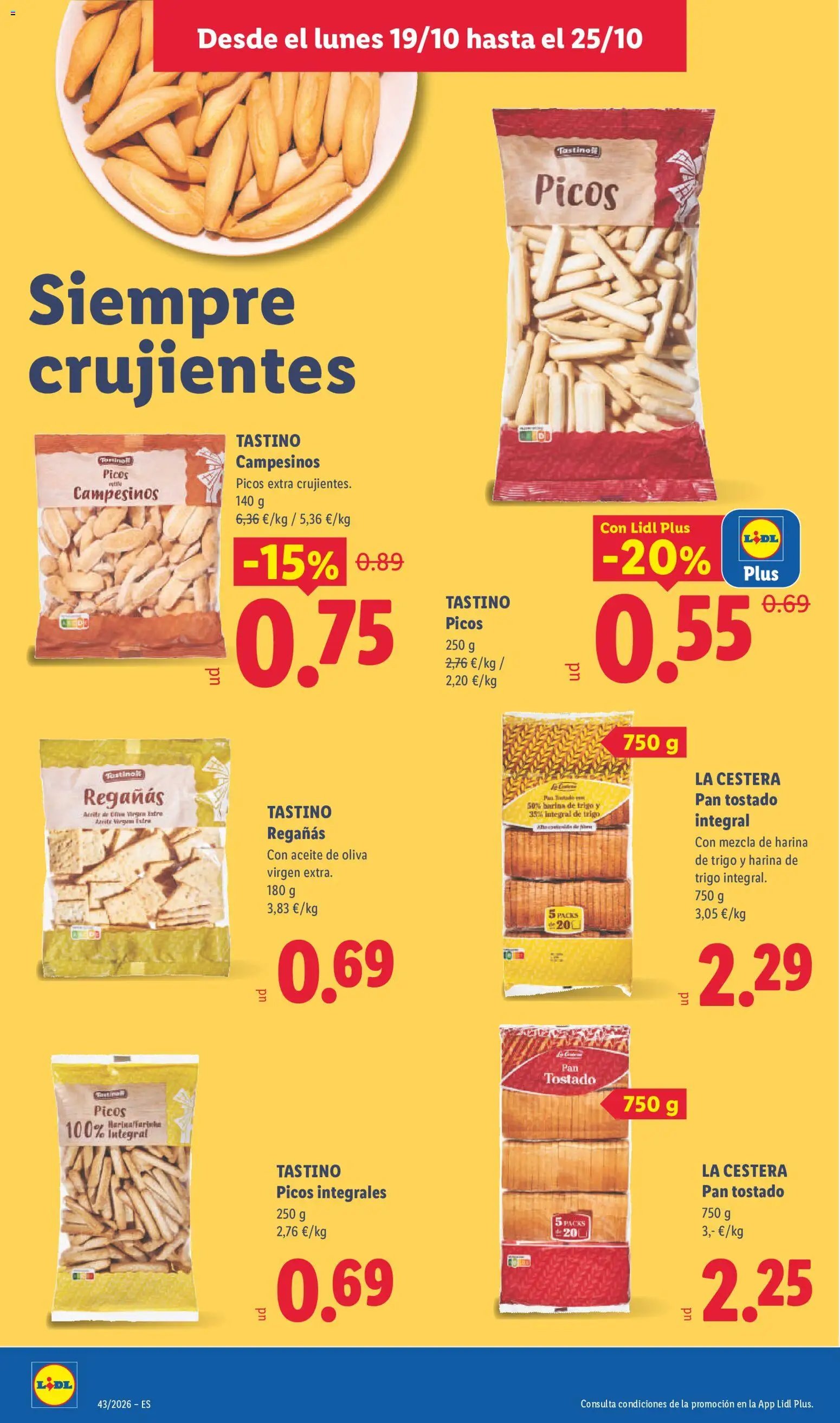 Lidl folleto