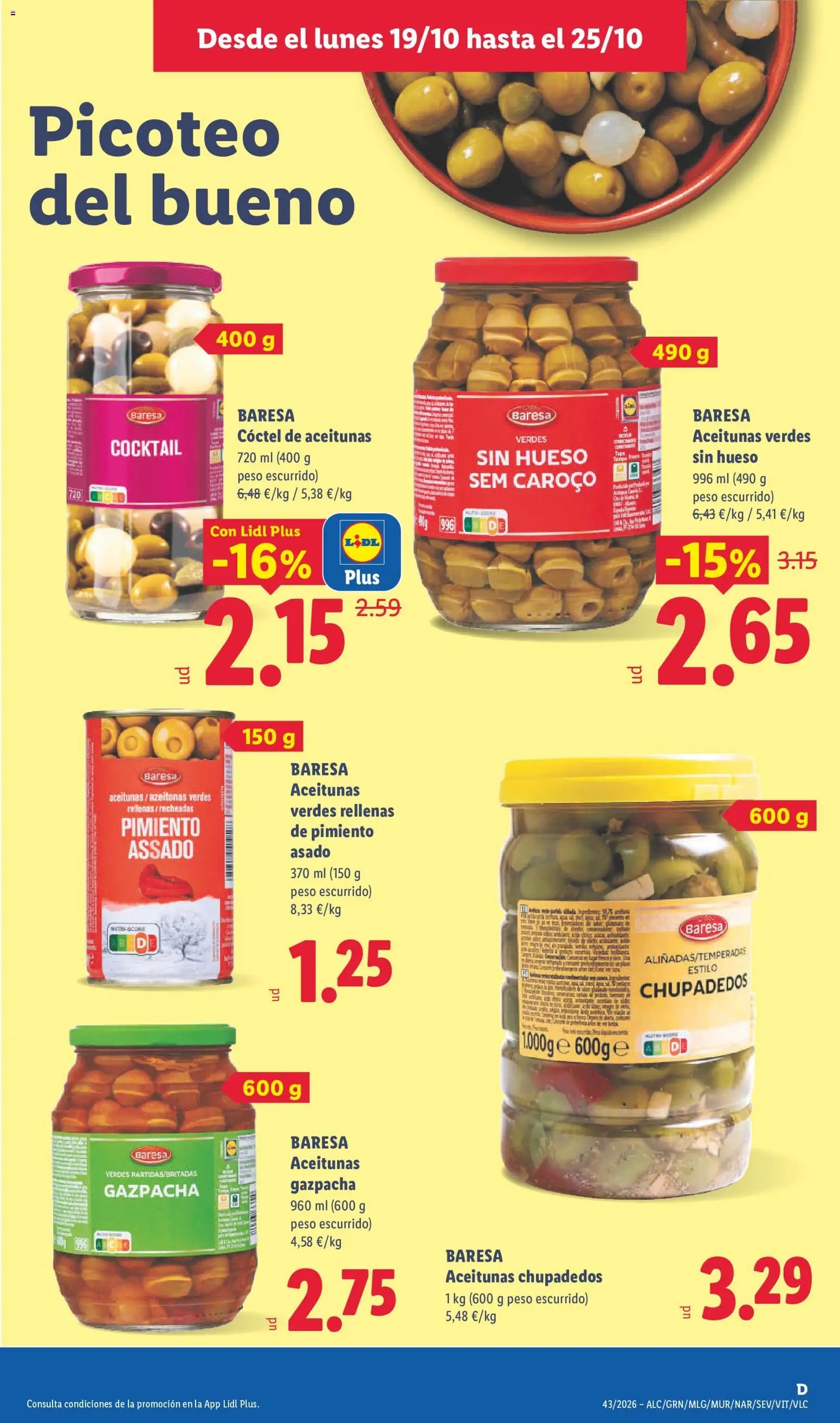 Lidl folleto