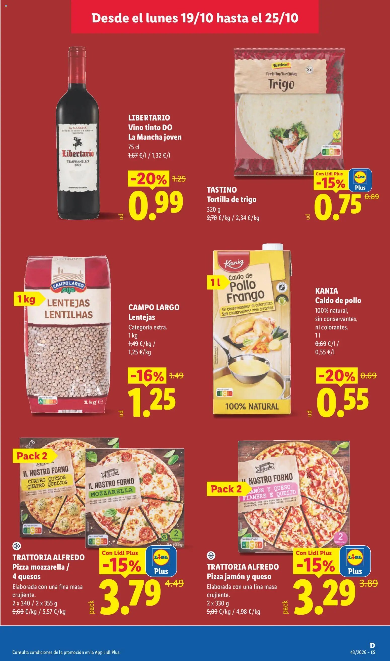 Lidl folleto