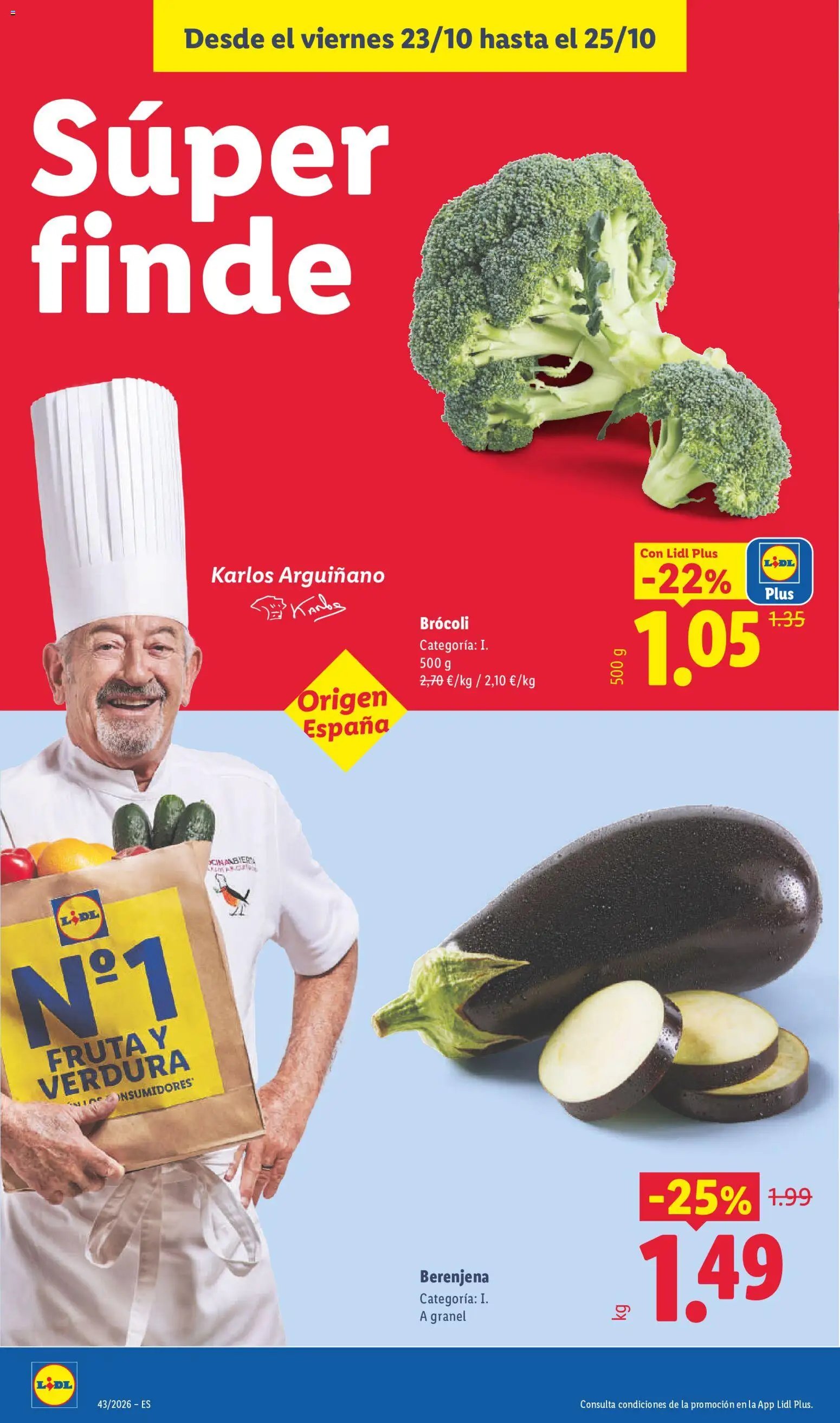 Lidl folleto