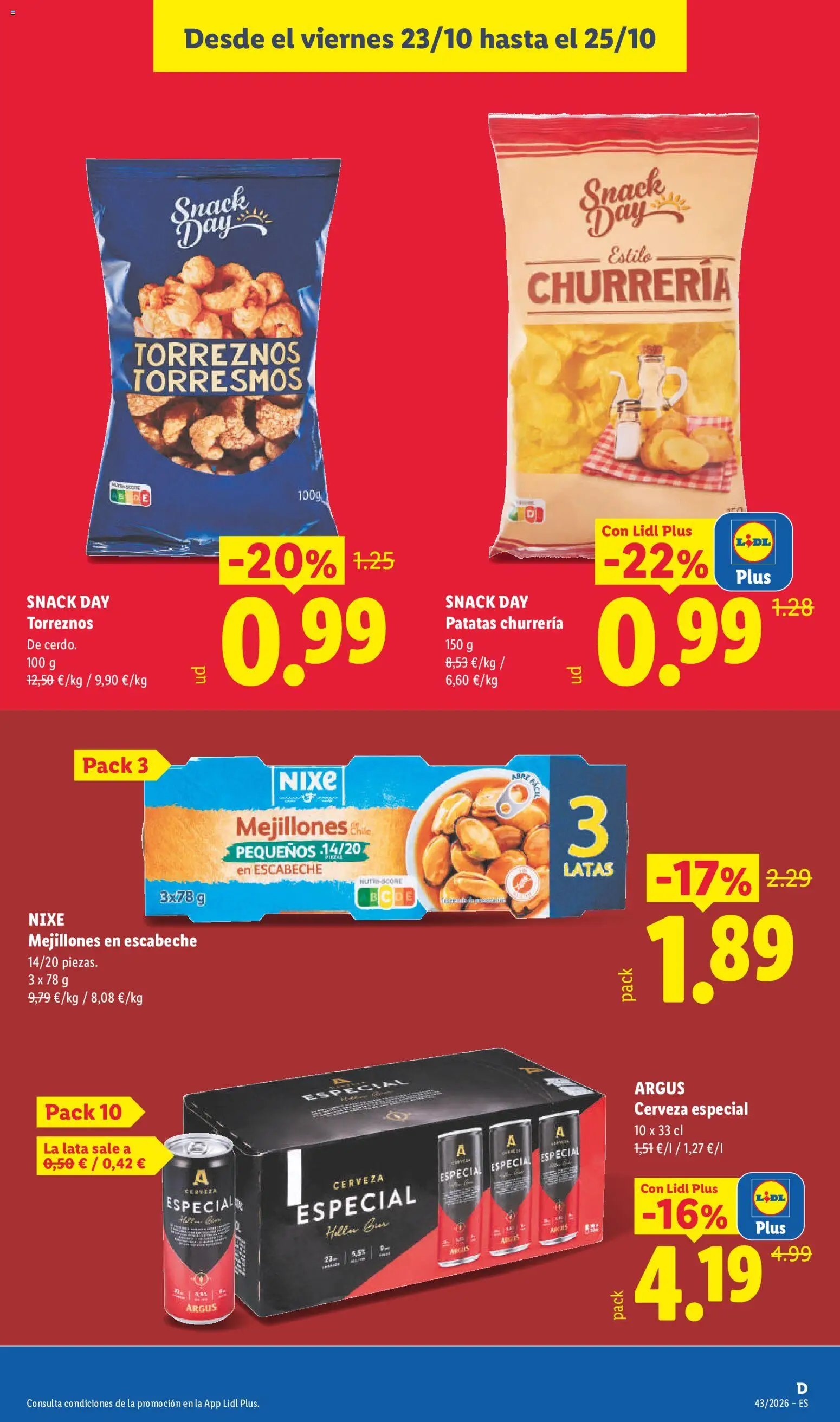 Lidl folleto