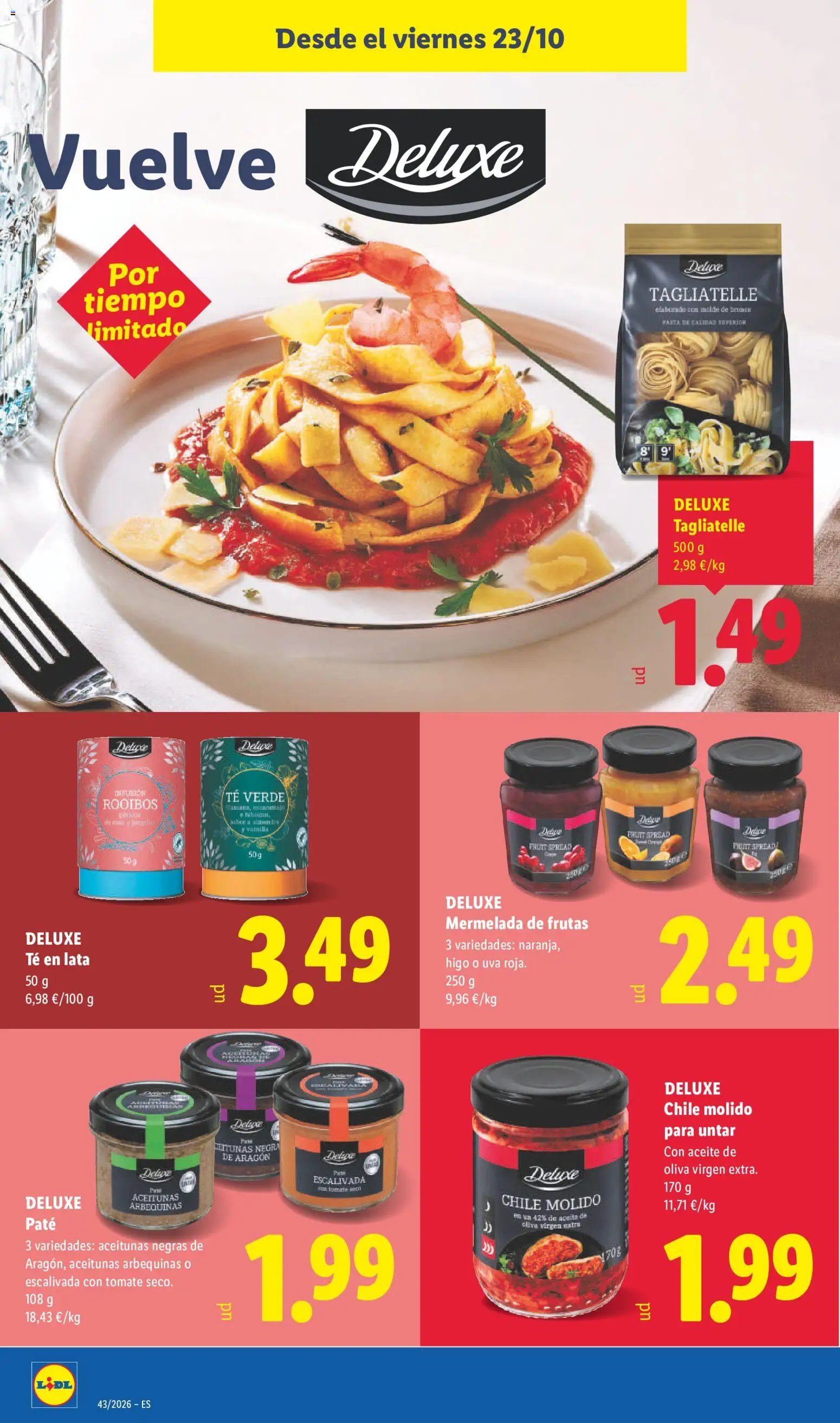 Lidl folleto