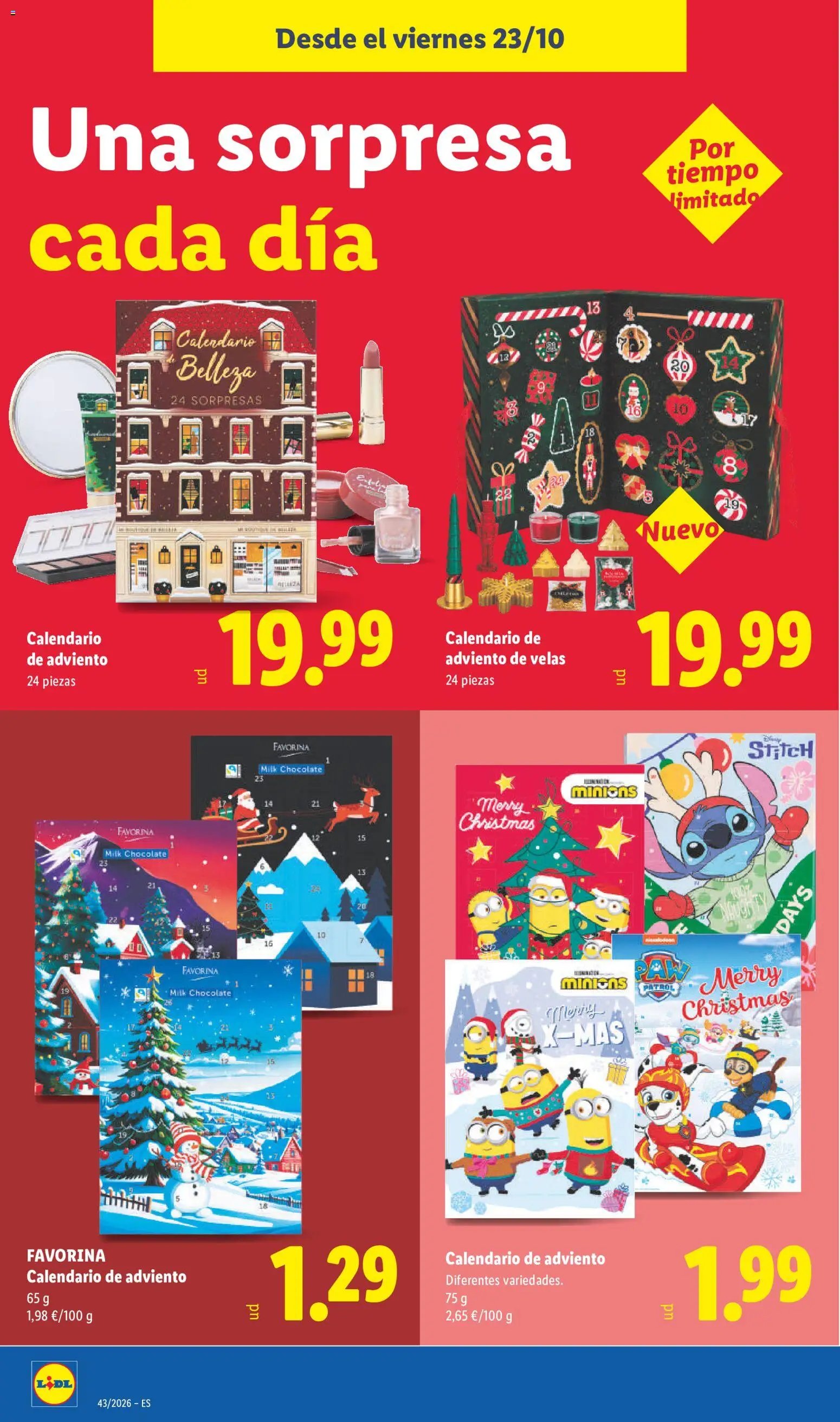 Lidl folleto